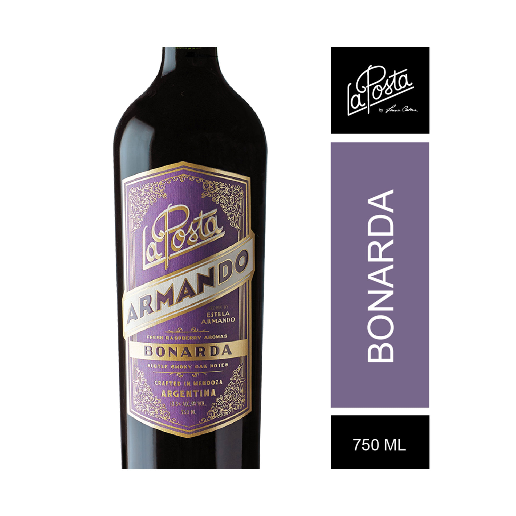Vino tinto Bonarda La Posta Armando 750 ml