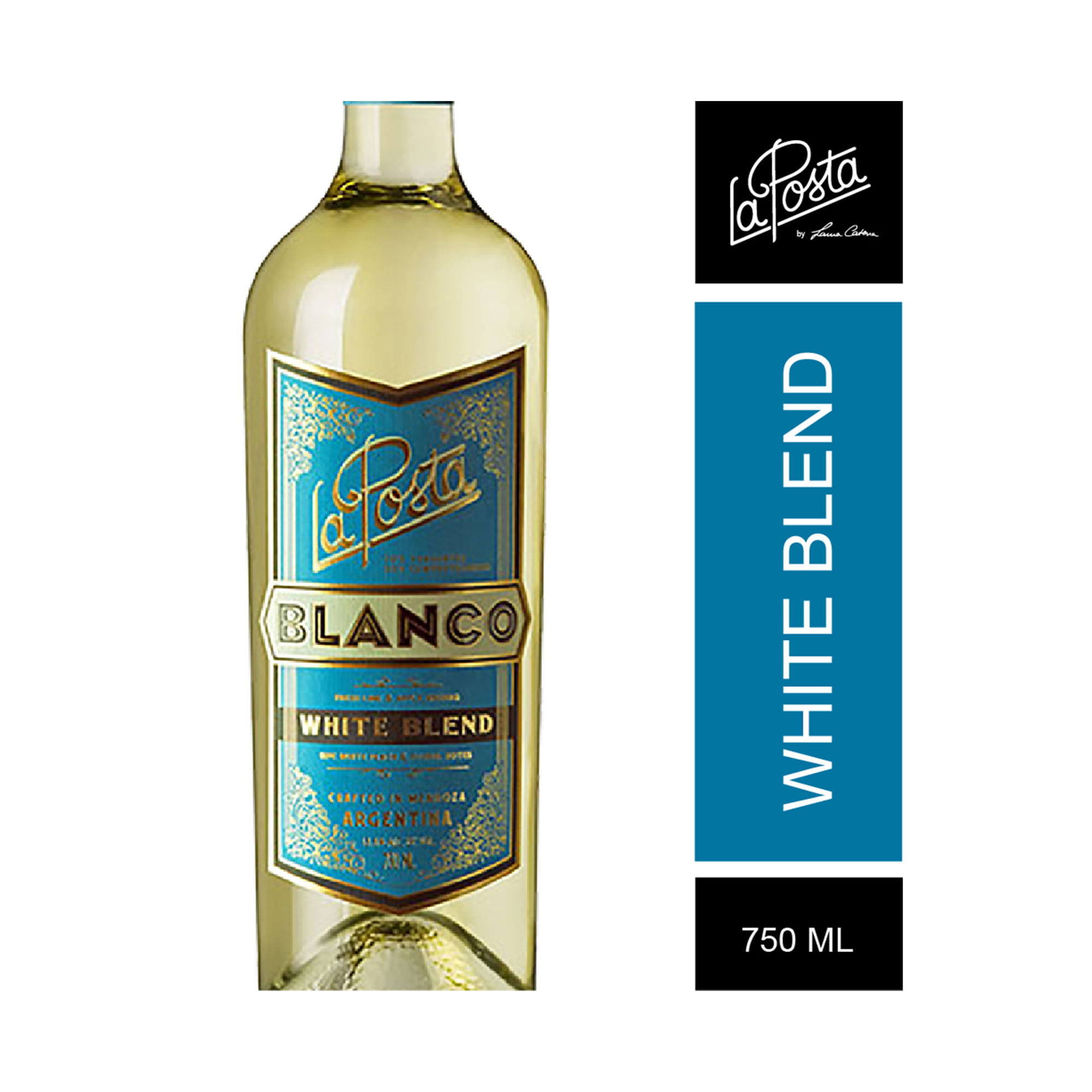 Vino blanco White Blend La Posta 750 ml