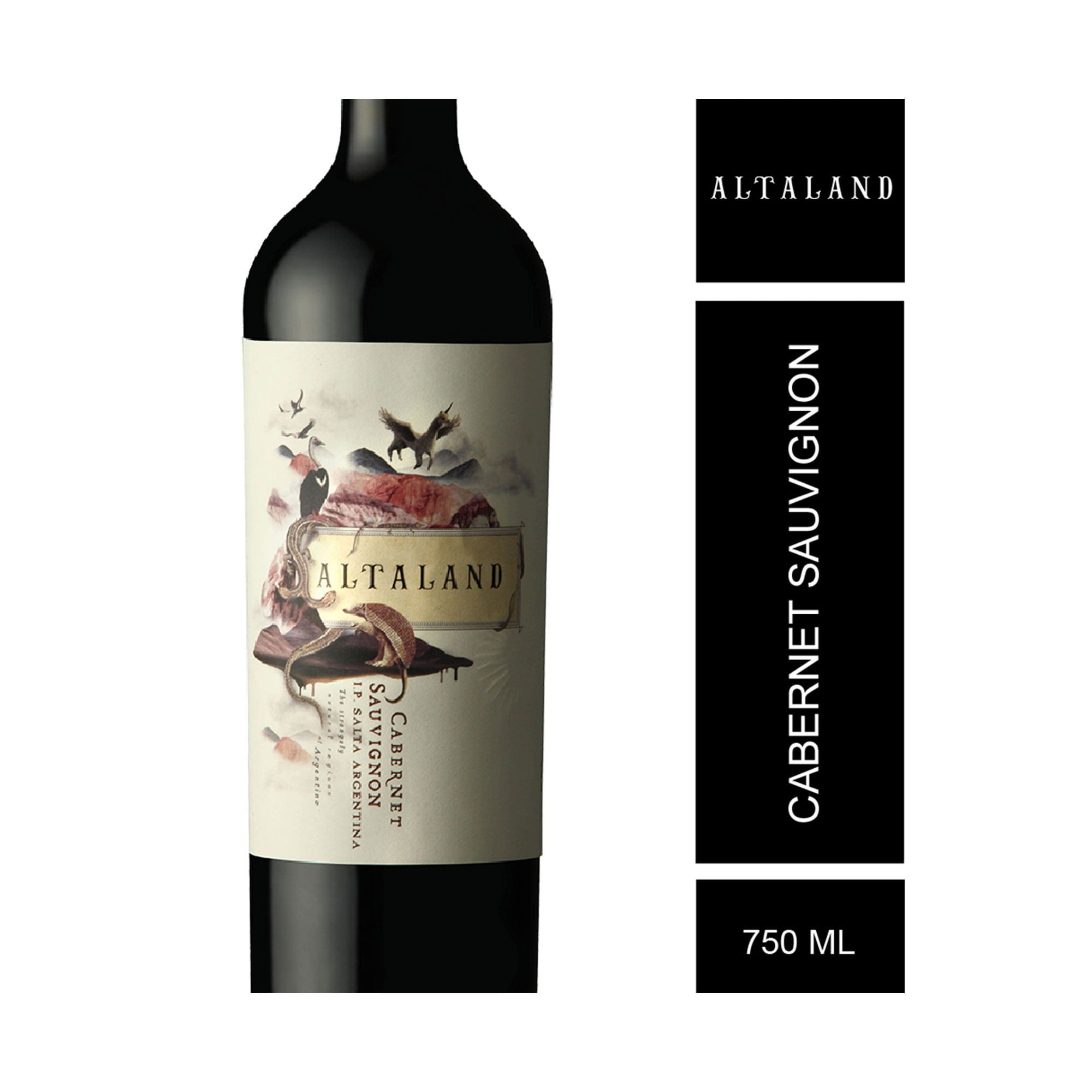 Vino tinto Cabernet Sauvignon Altaland 750 ml