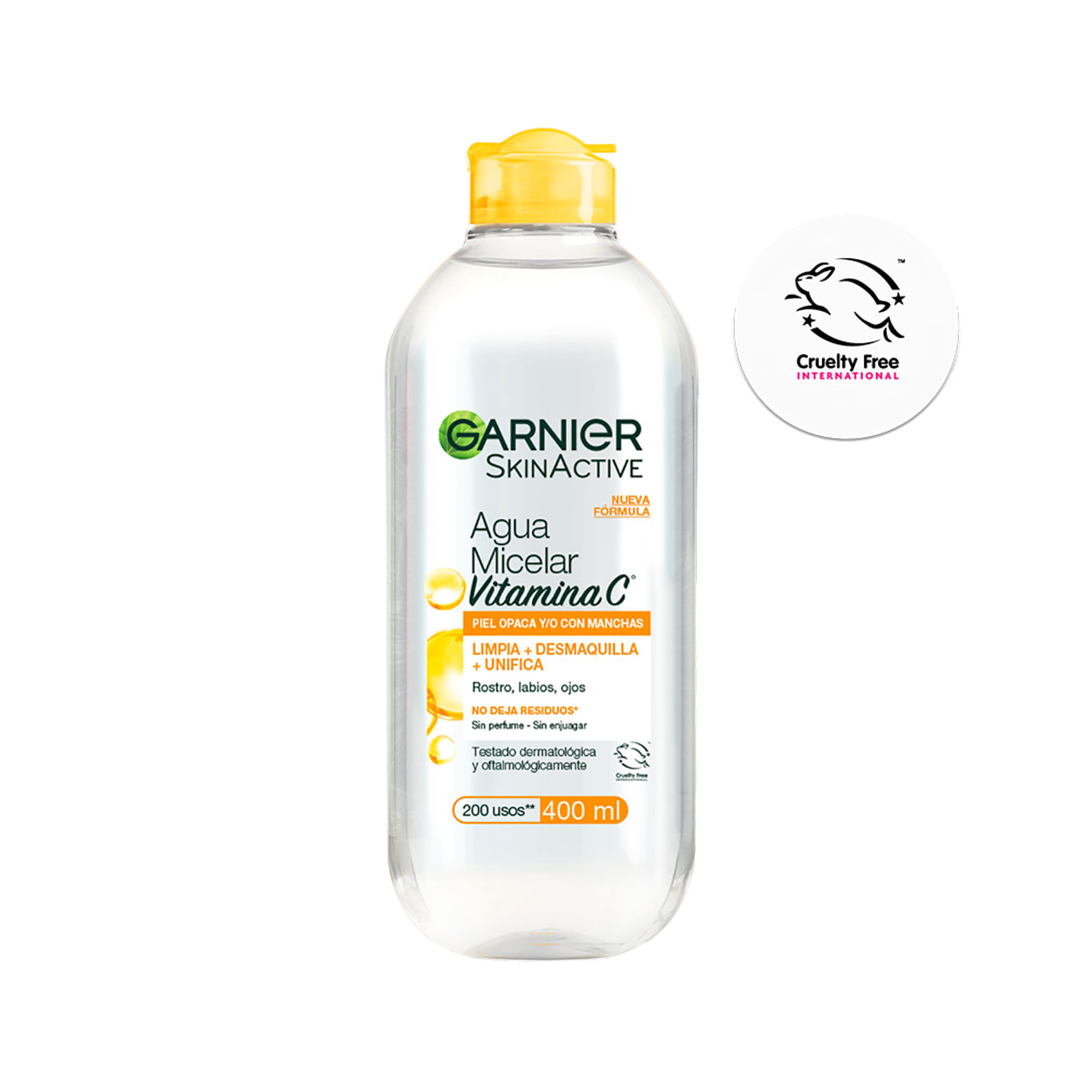 Agua Micelar Garnier Skinactive Vitamina C X400ml