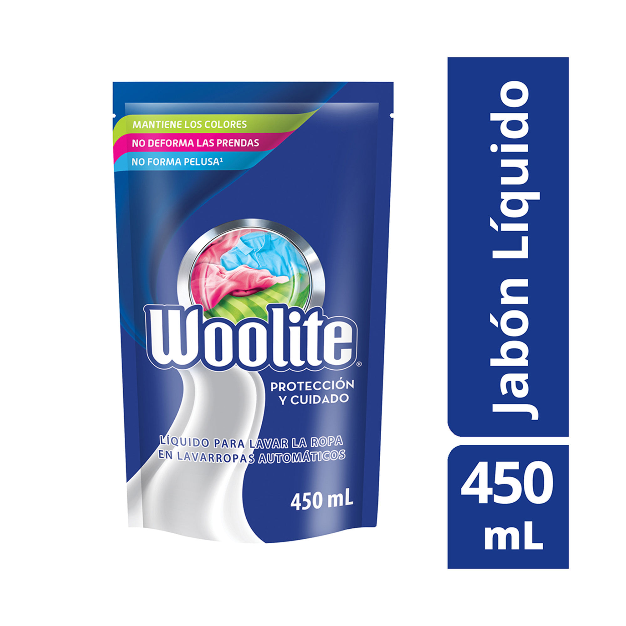 Jabón Líquido Woolite Para Ropa 450 Ml