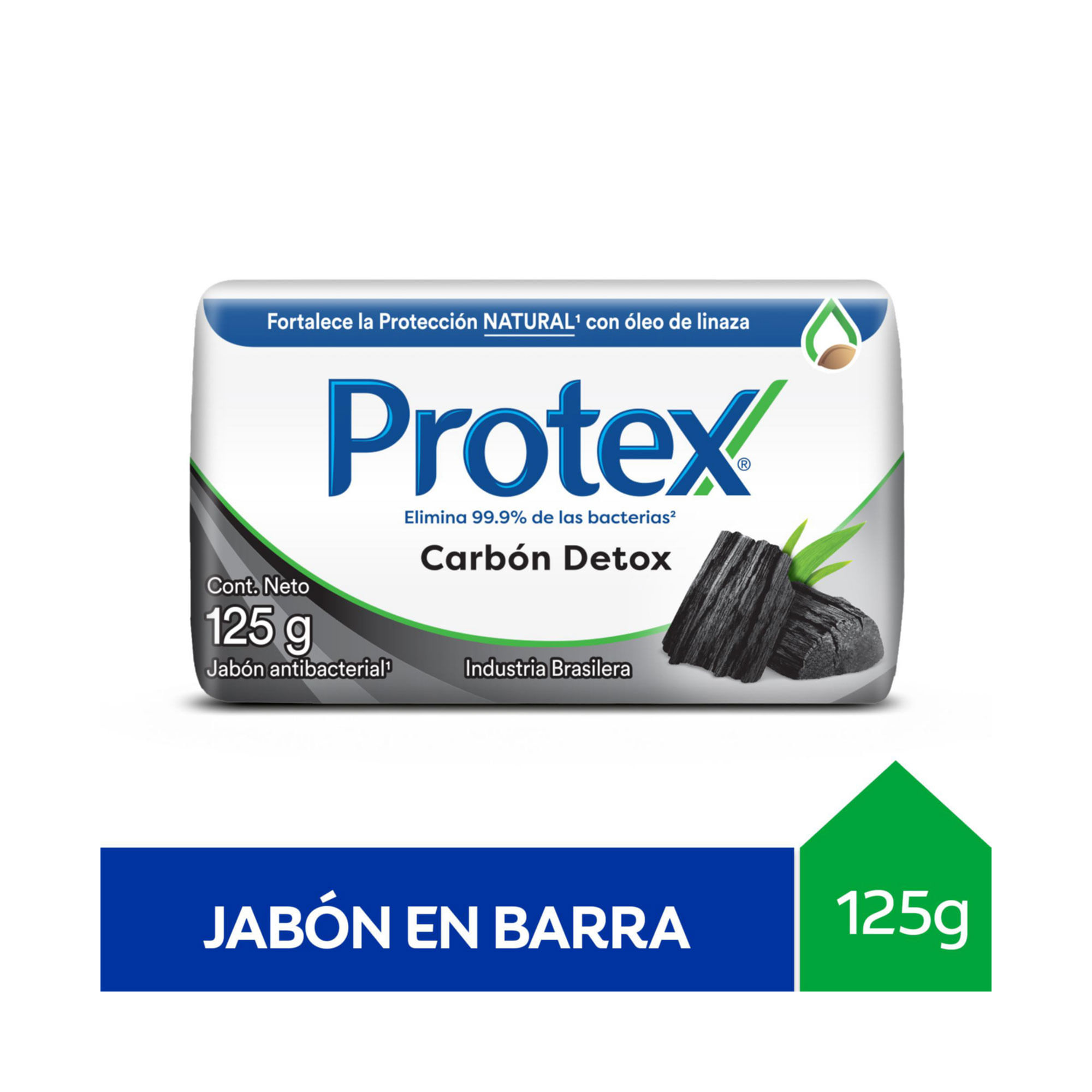 Jabón De Tocador Protex Carbón 125 grs