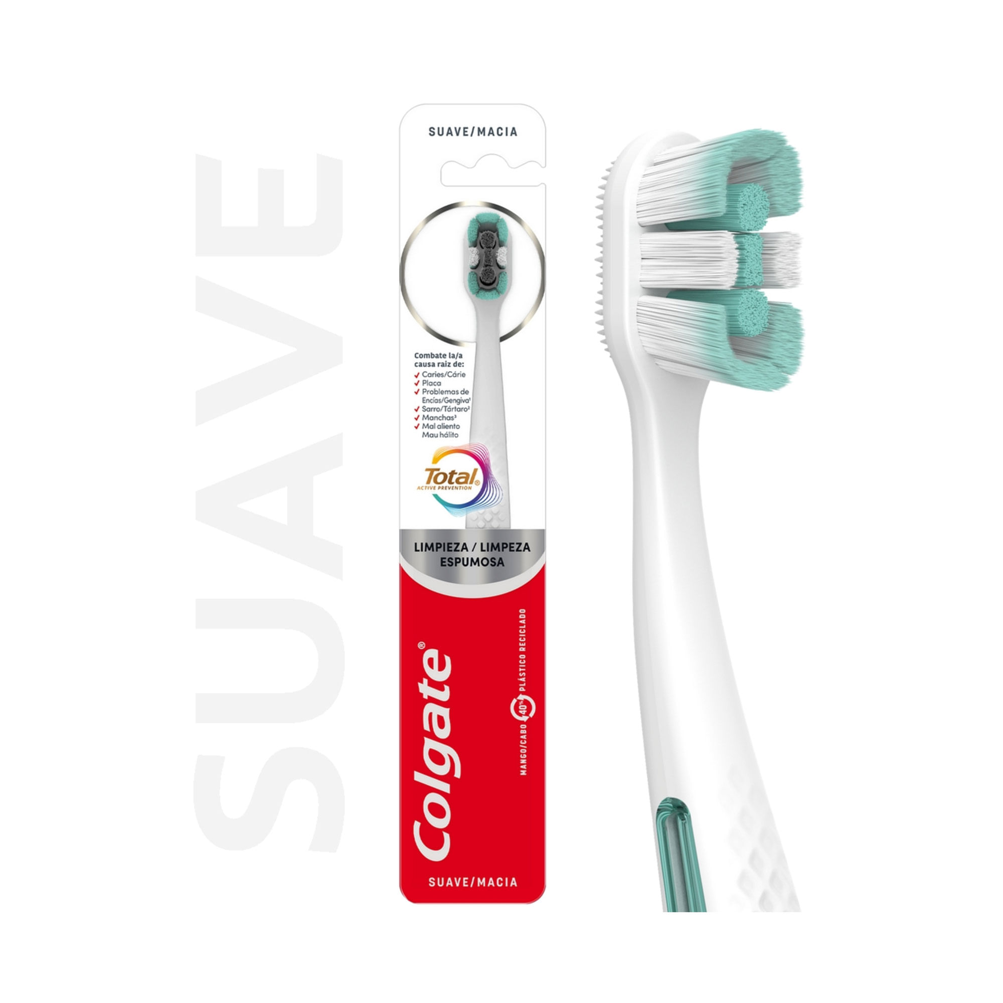 Cepillo de dientes Colgate total single 1 uni