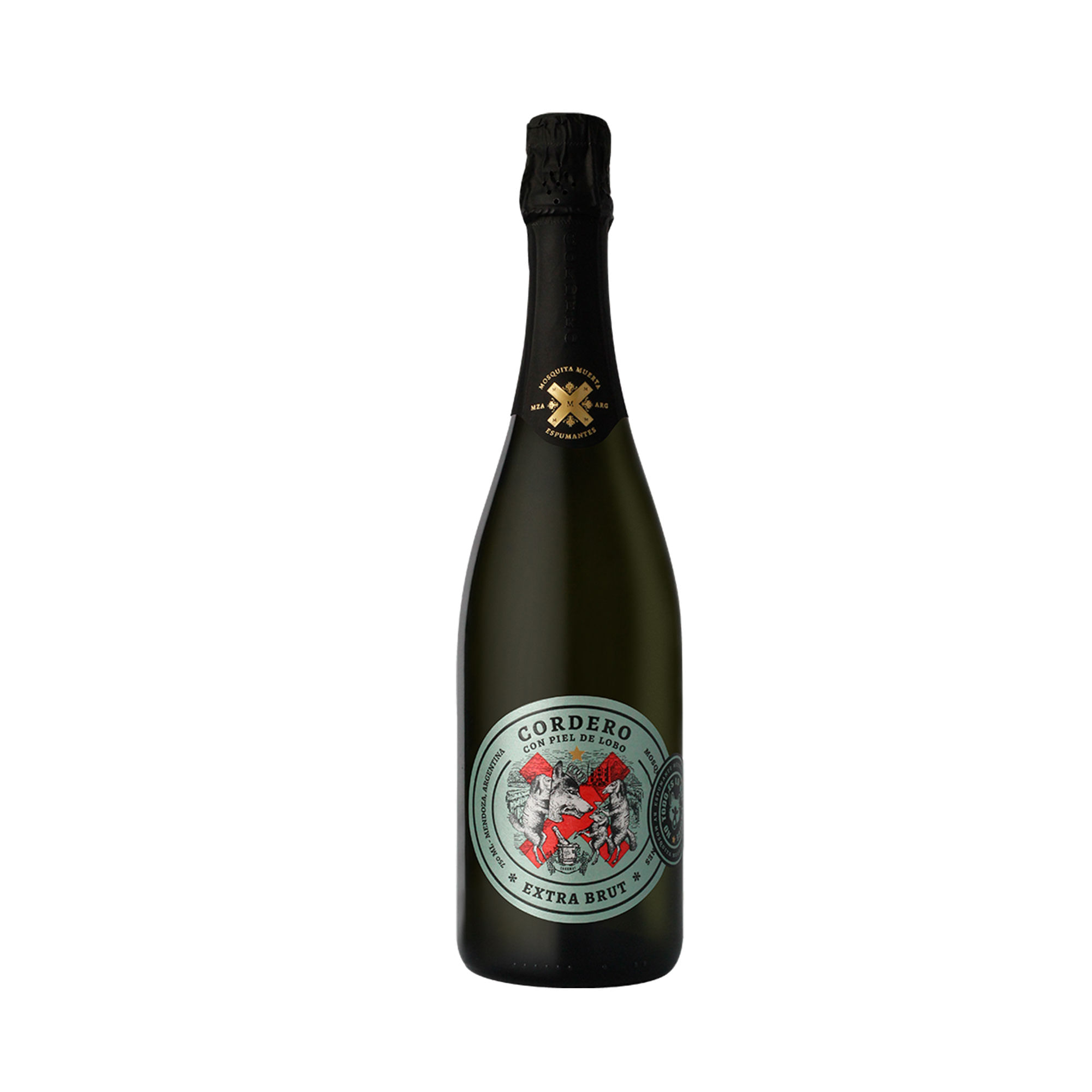 Espumante extra brut Cordero con piel de Lobo 750 cc