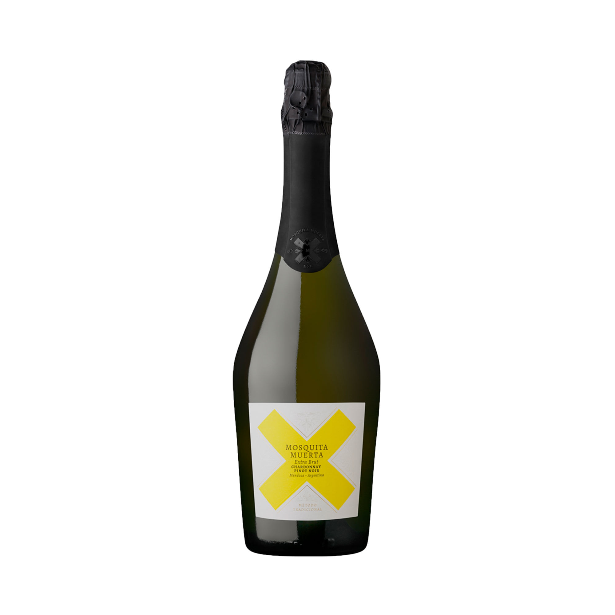 Espumante extra brut Mosquita Muerta en botella 750 cc