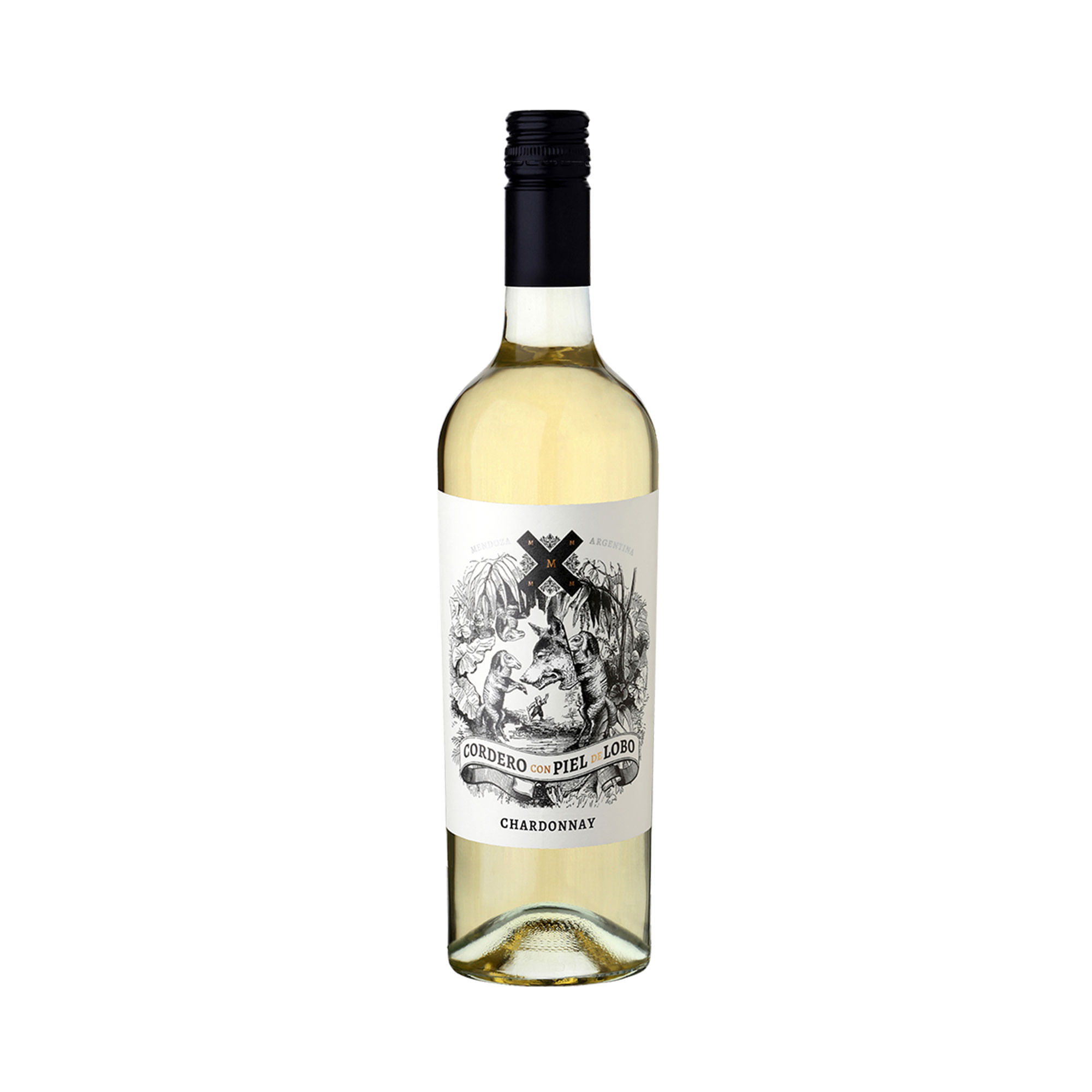 Vino blanco Chardonnay Cordero con piel de Lobo 750 ml