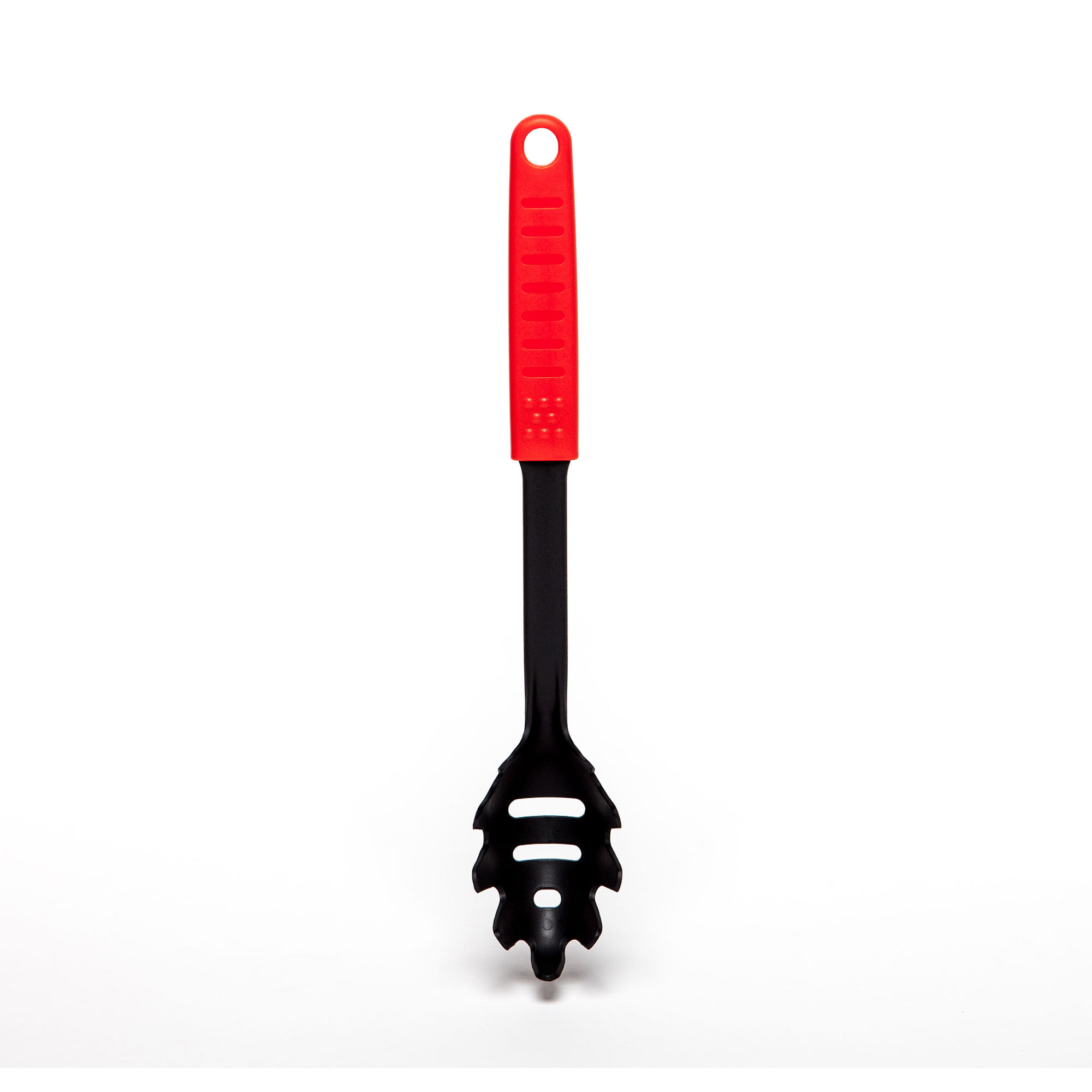 Cuchara Kuche spaghetti nylon mango rojo