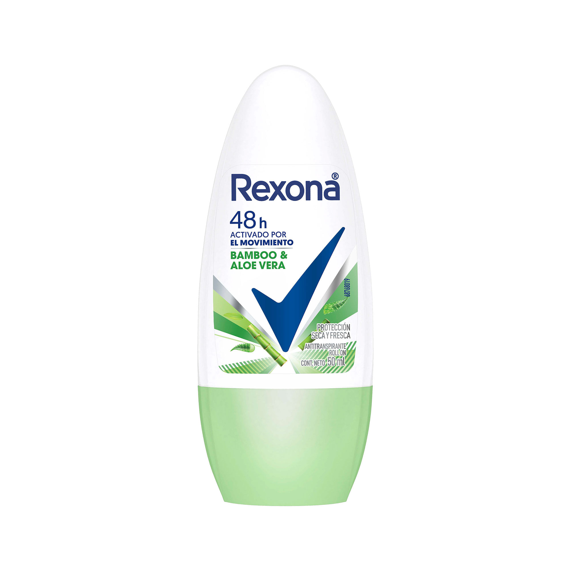 Desodorante Antitranspirante Rexona Roll On Bamboo 50 Ml