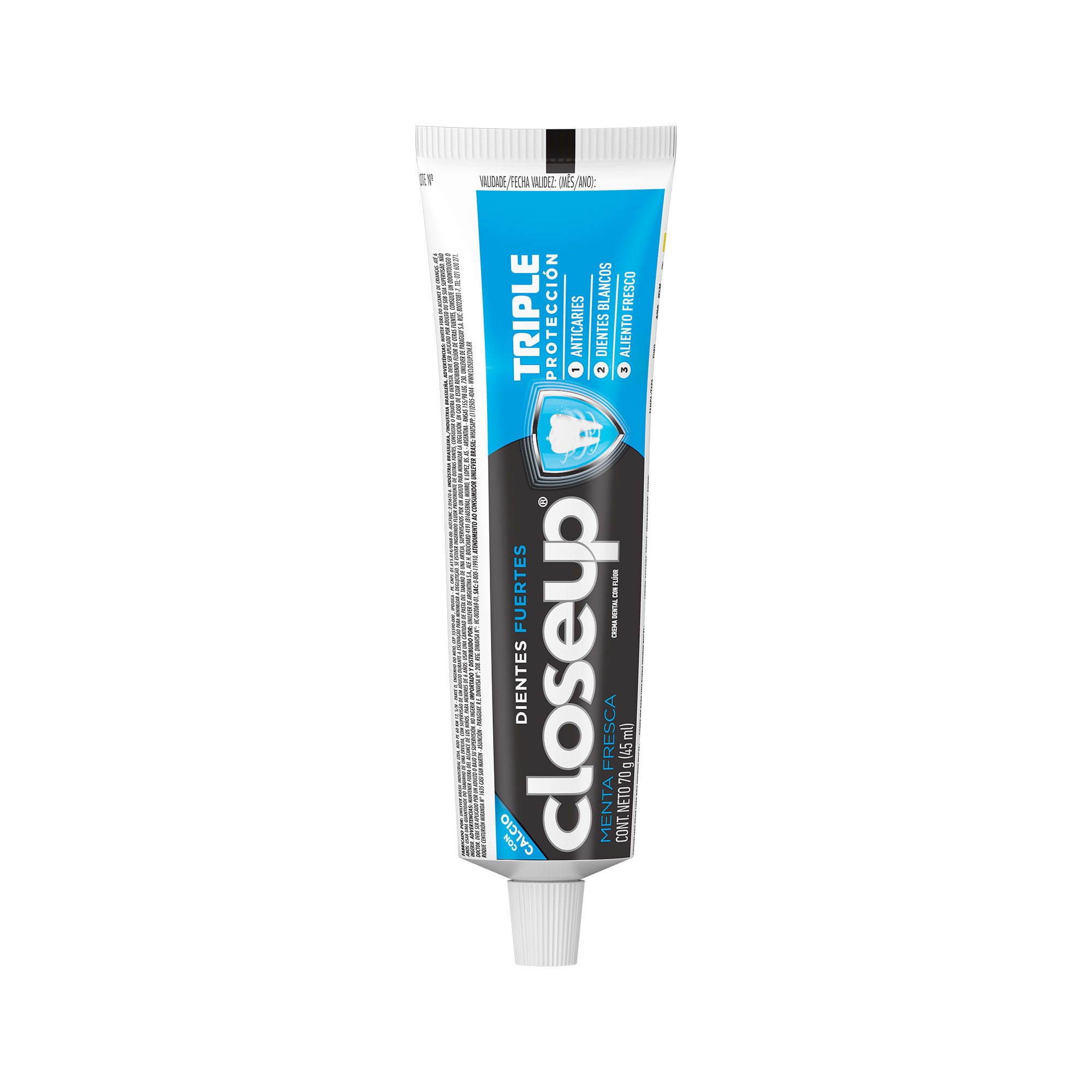 Crema dental Close Up dientes fuertes 70 grs