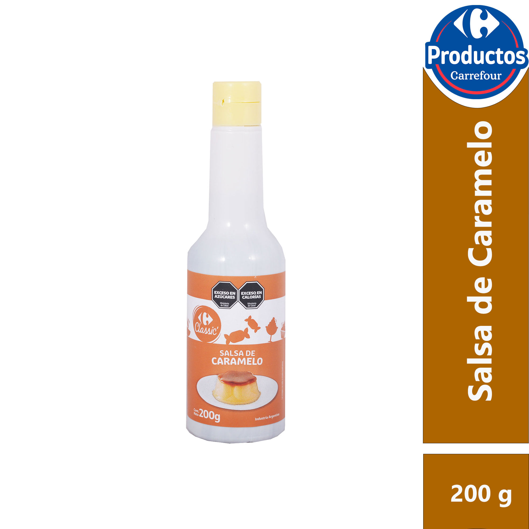 Salsa caramelo Carrefour Classic 200 g.