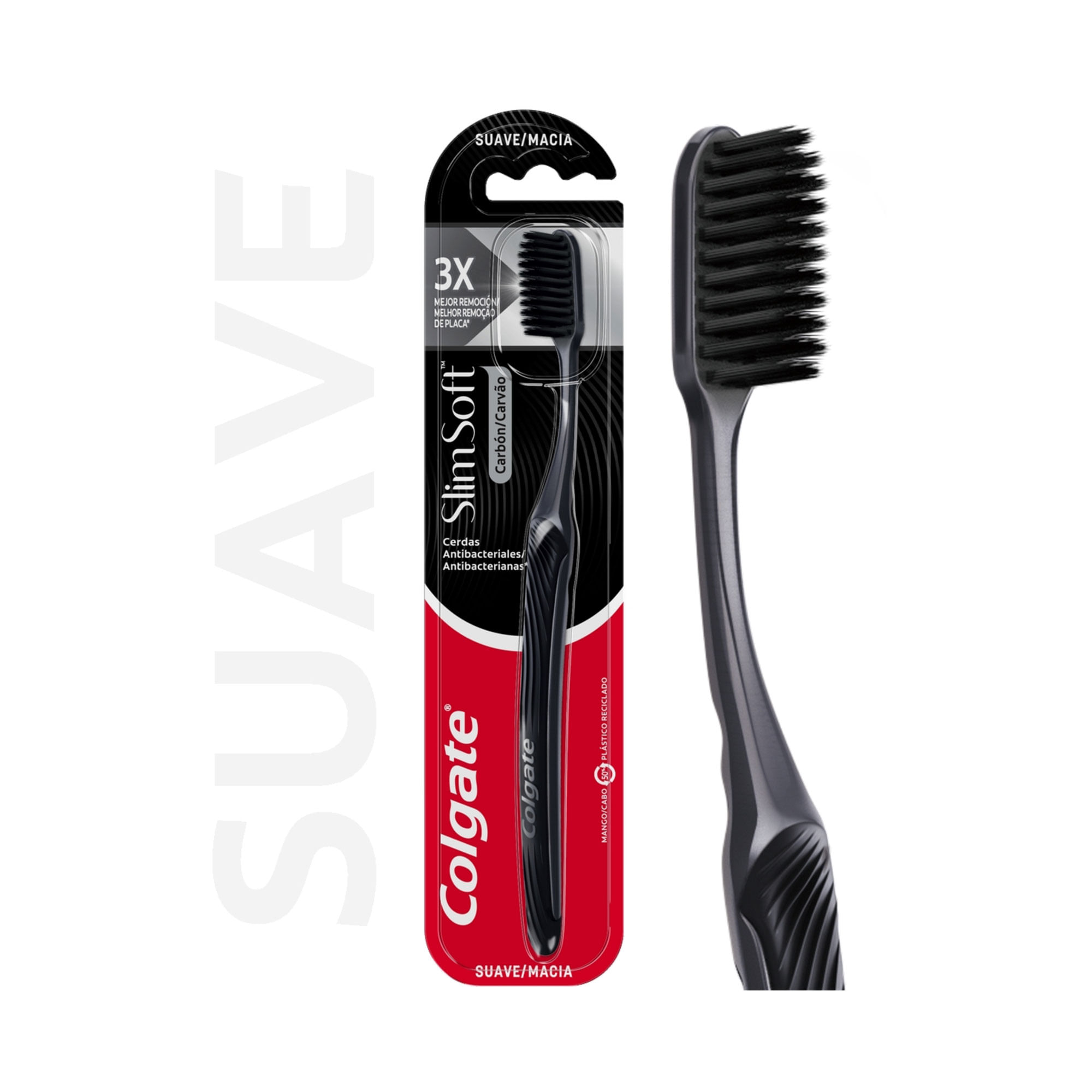 Cepillo Dental Colgate Slimsoft Black Single