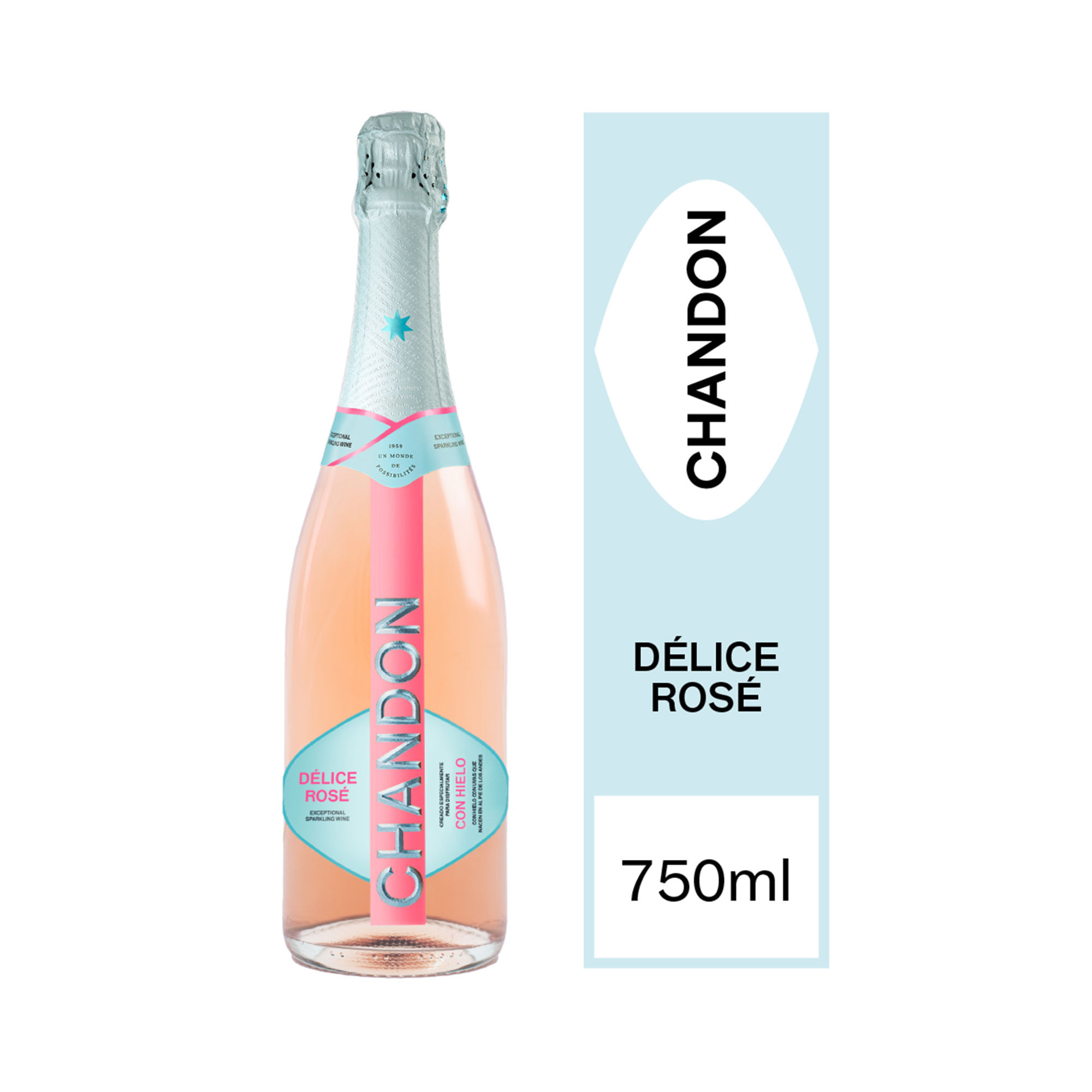 Espumante Chandon Delice Rose 750cc