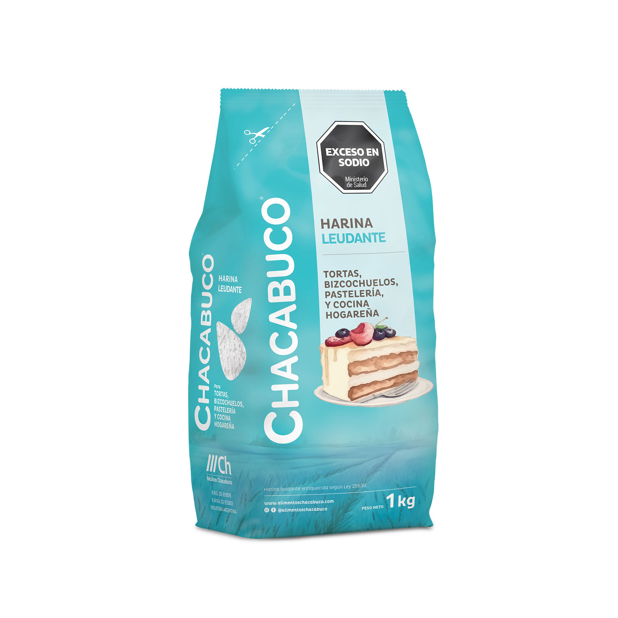 Harina leudante Chacabuco 1 kg.