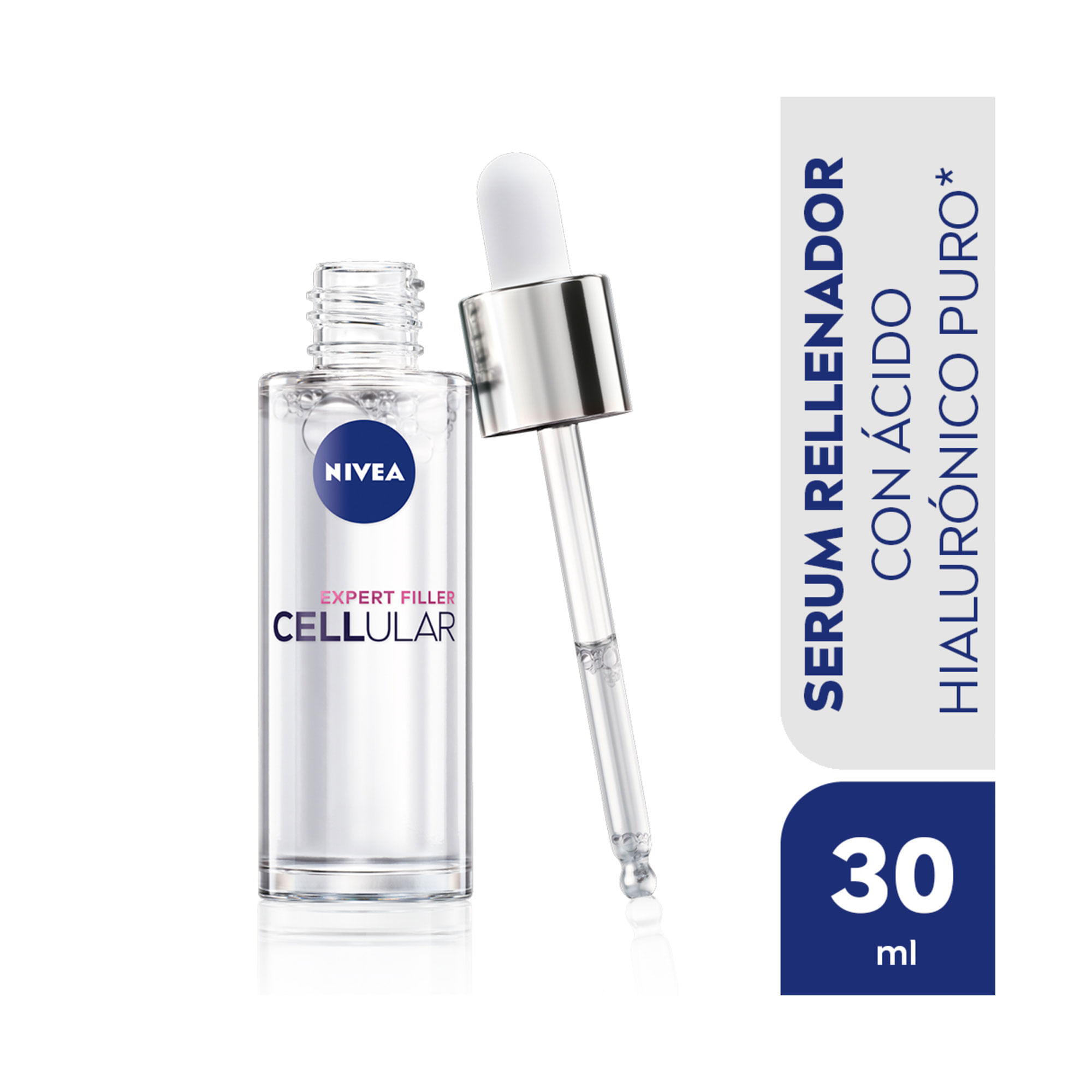 Serúm cellular Nivea con acido hialuronico 30 ml