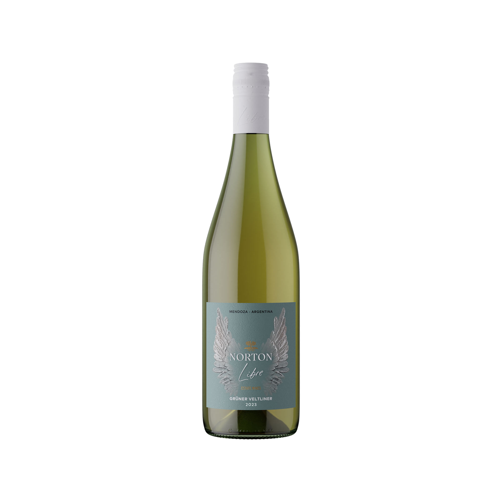 Vino blanco Gruner Veltliner Norton Libre en botella 750 ml