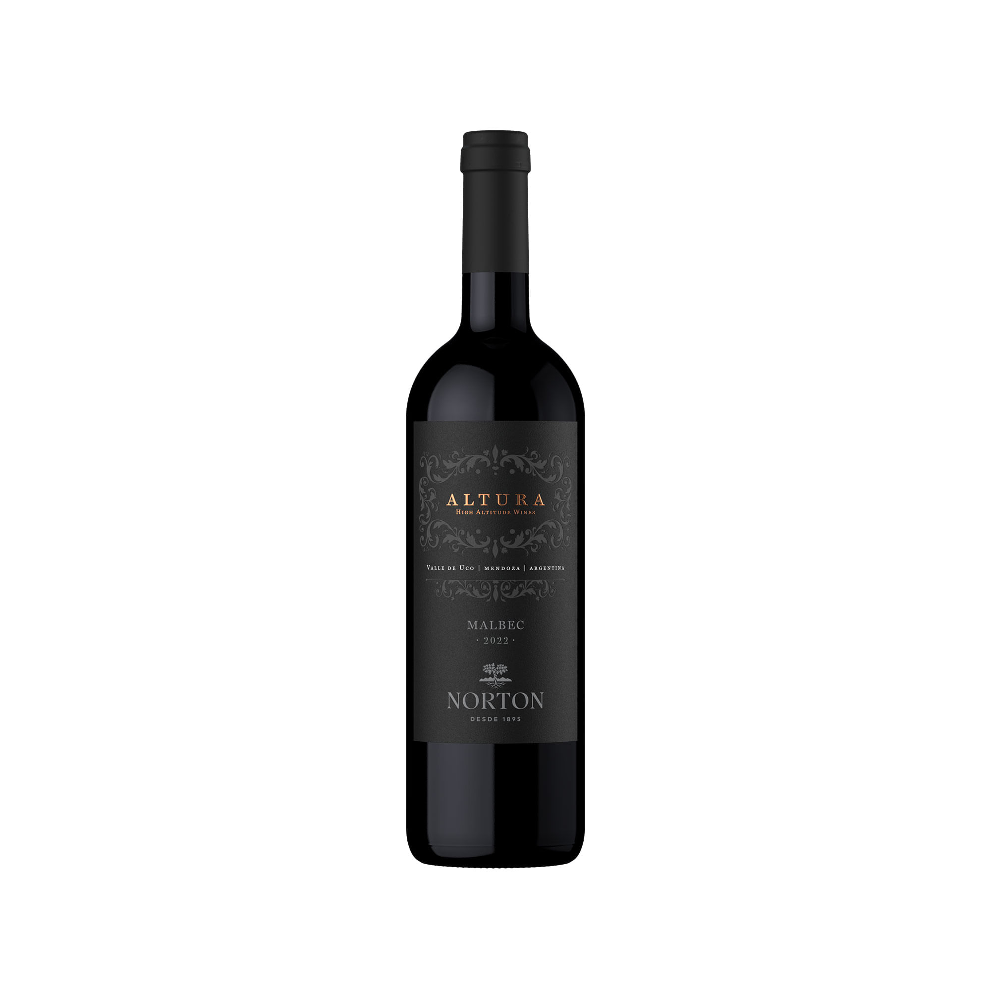 Vino tinto Malbec Altura en botella 750 ml