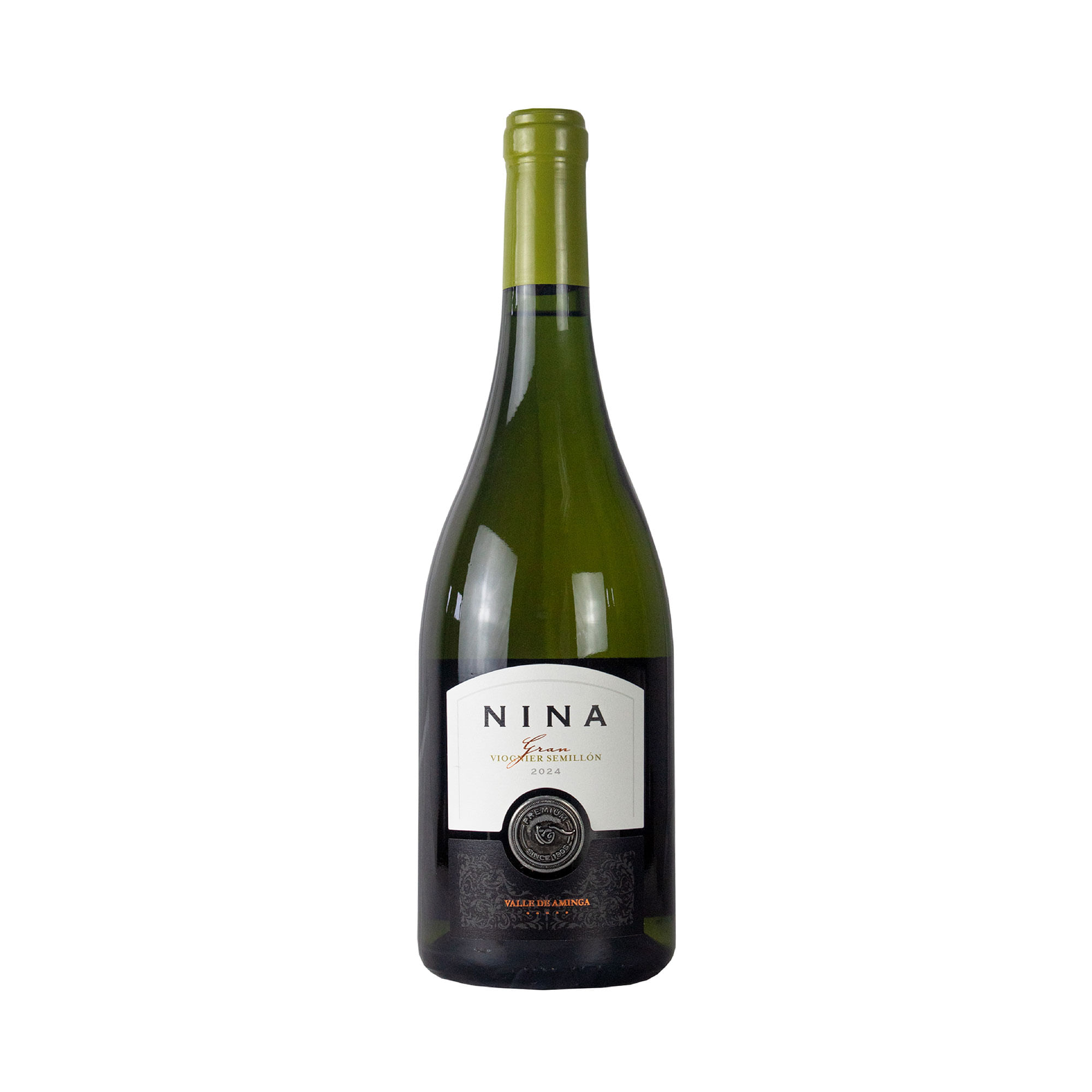 Vino blanco Viognier Semillón Nina en botella 750 ml