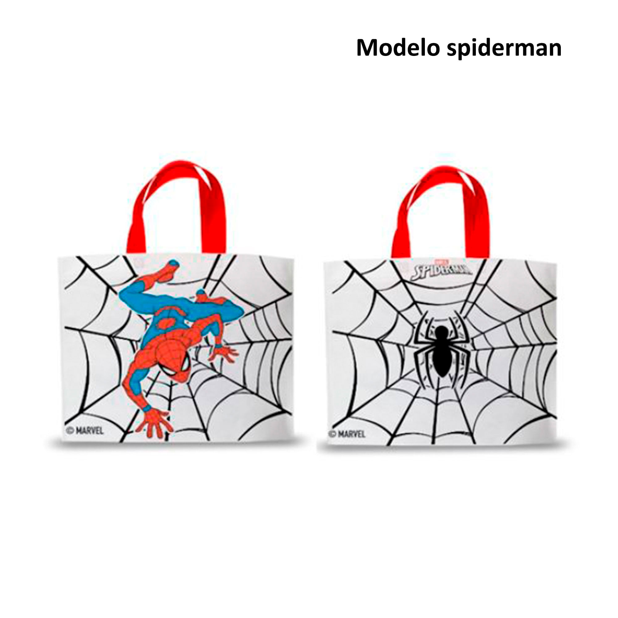 Bolsa friselina Ecofactory marvel 45x40x10 cm (Modelos Surtidos)