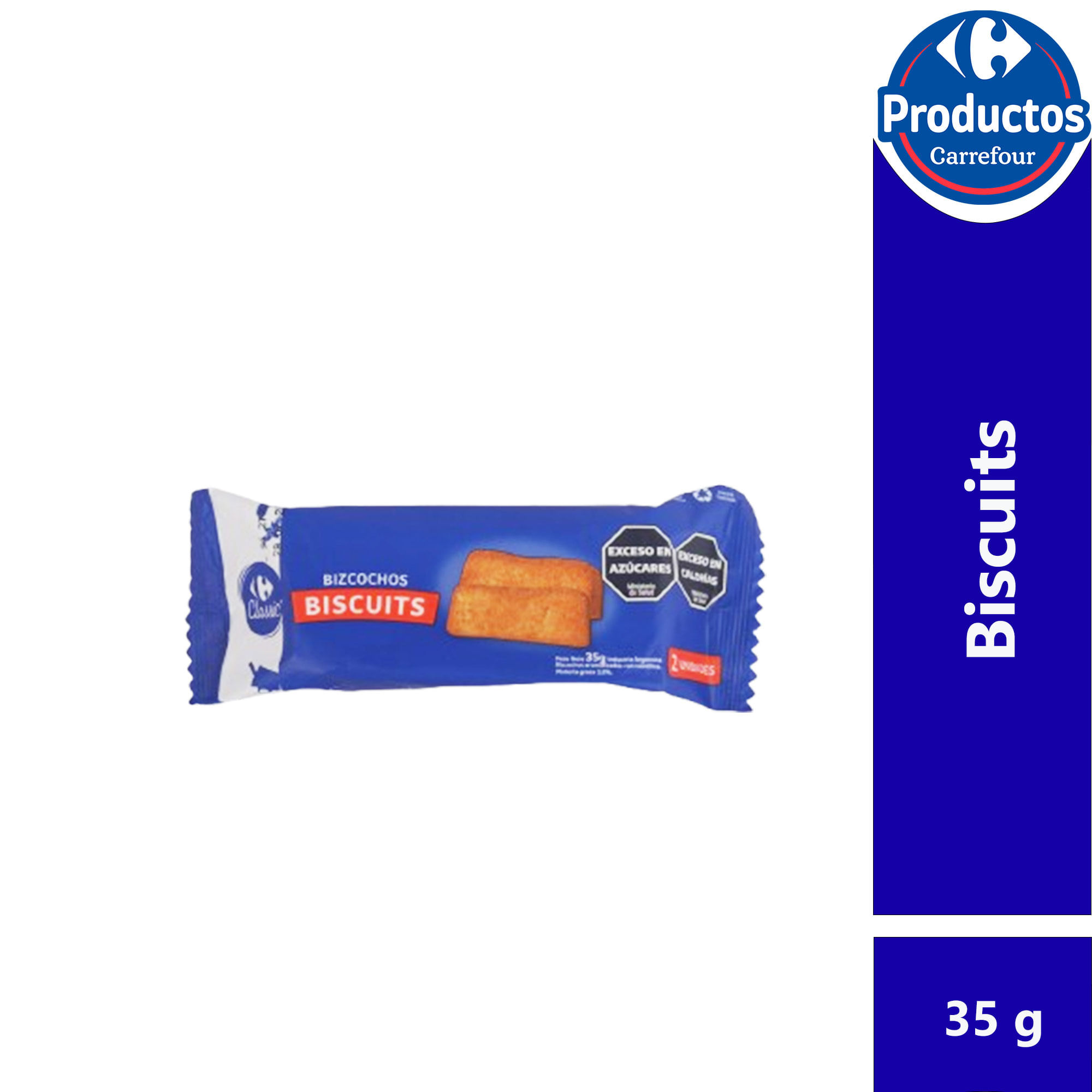 Bizcochos biscuits Carrefour Classic 35 grs