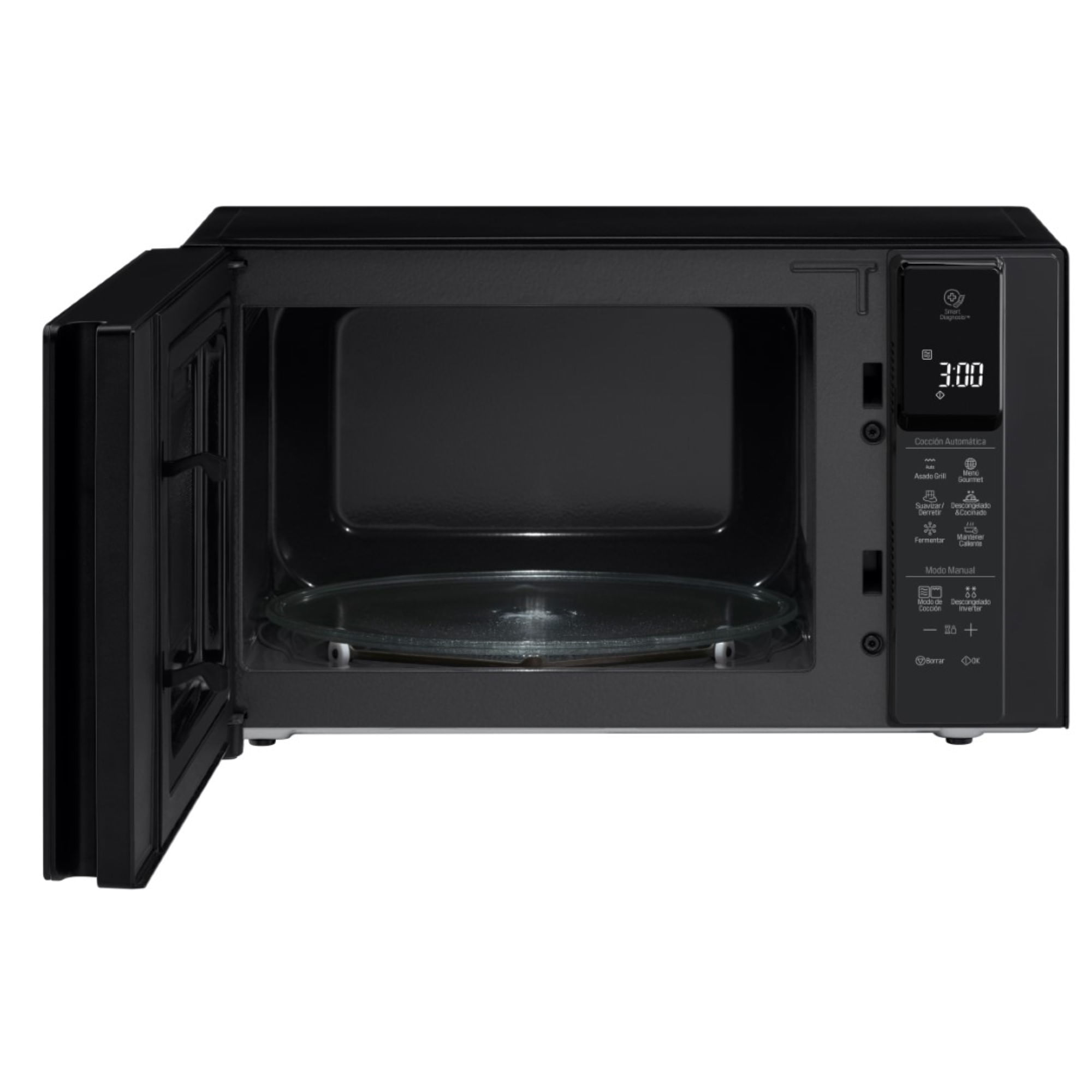 Microondas LG Digital Inverter 42 Lts Negro Espejado MH8298DIR