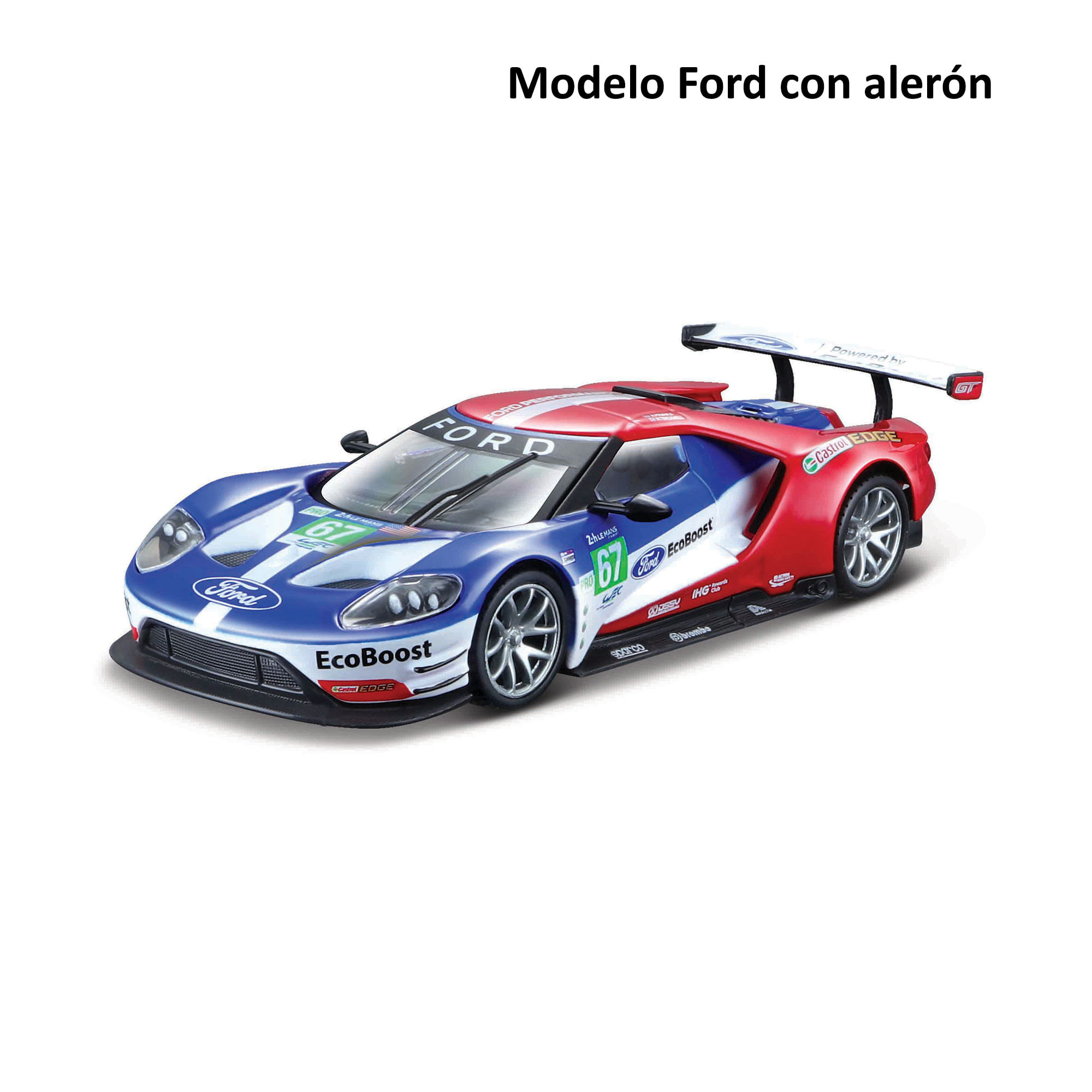 Vehículo race Burago coleccionable 1:32 (Modelos Surtidos)