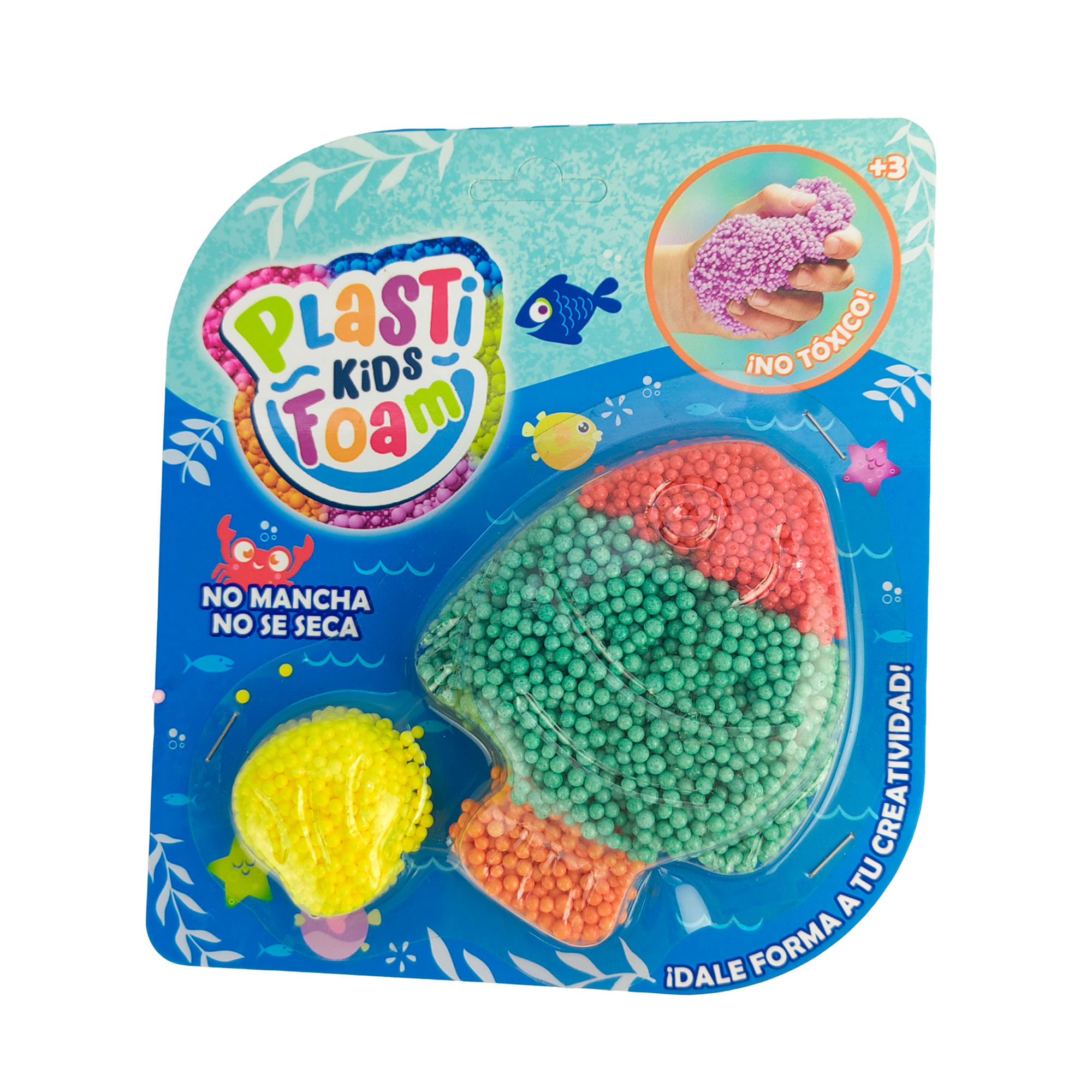 Masa foam de telgopor peces