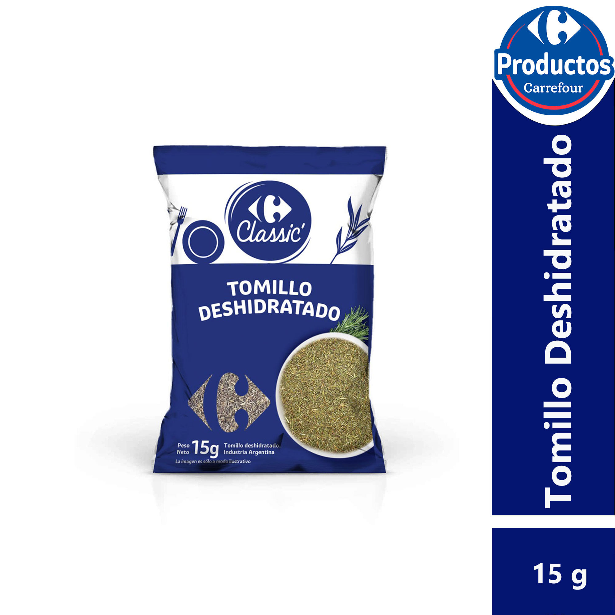 Tomillo Carrefour Classic en sobre 15 grs