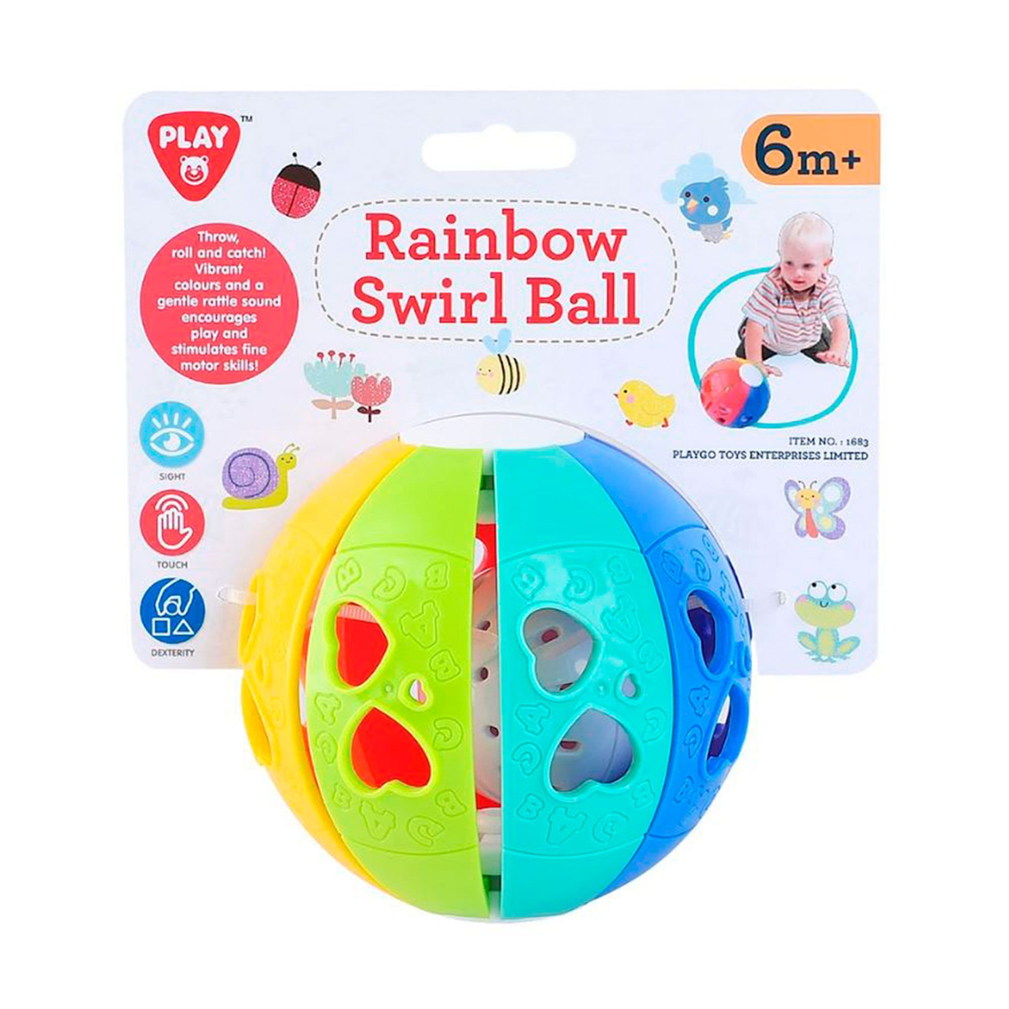 Juego bola arco iris