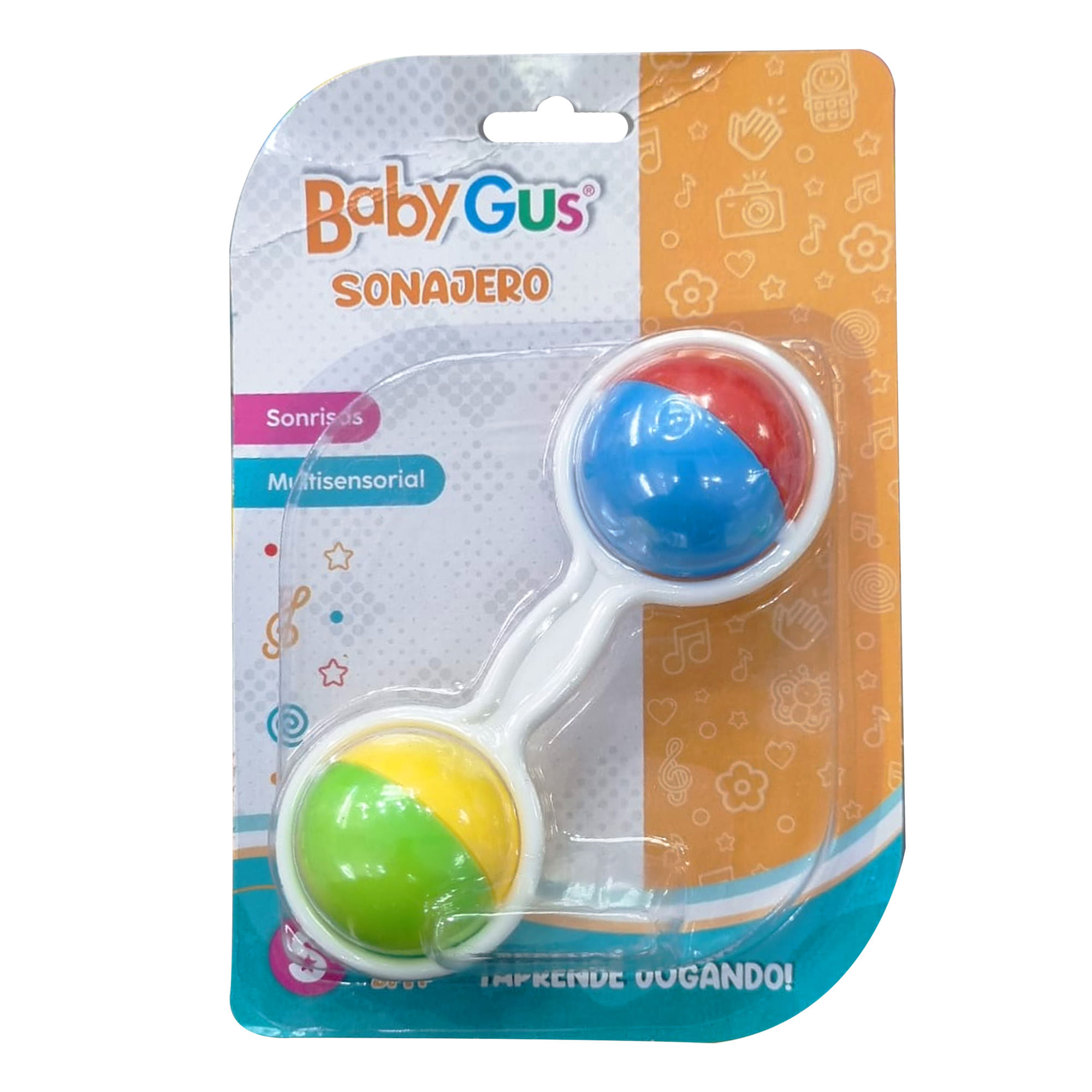 Sonajero Babygus mod 2