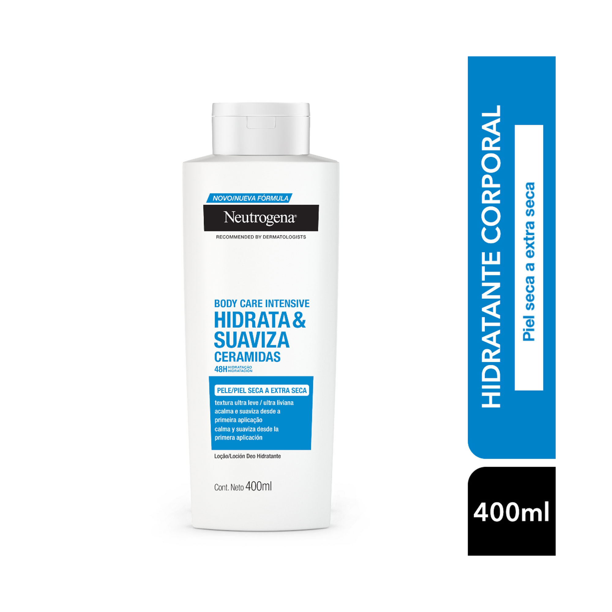 Crema Corporal Neutrogena Body Care Intensive Hidrata & Suaviza X 400 Ml.