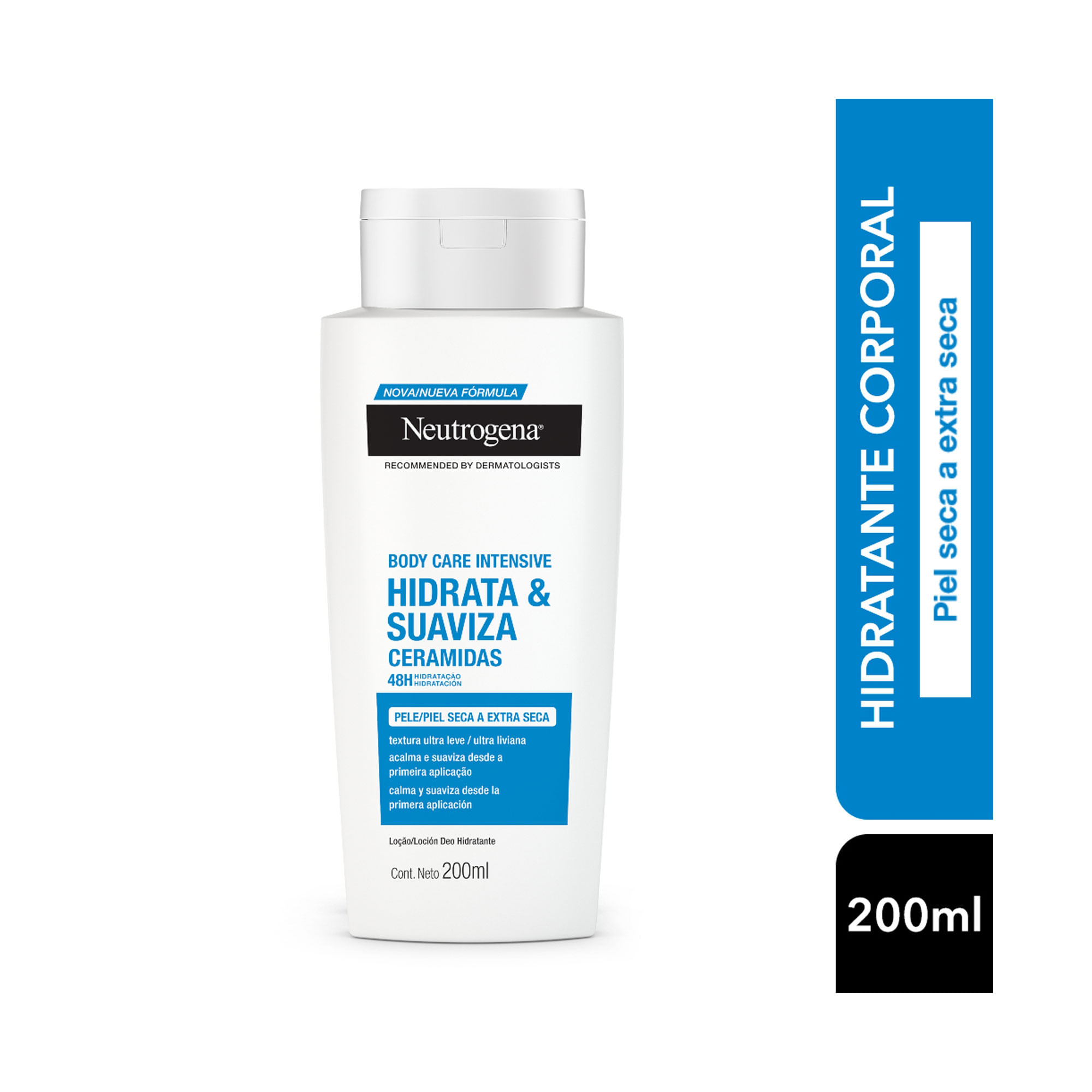 Crema Corporal Neutrogena Body Care Intensive Hidrata & Suaviza X 200 Ml.