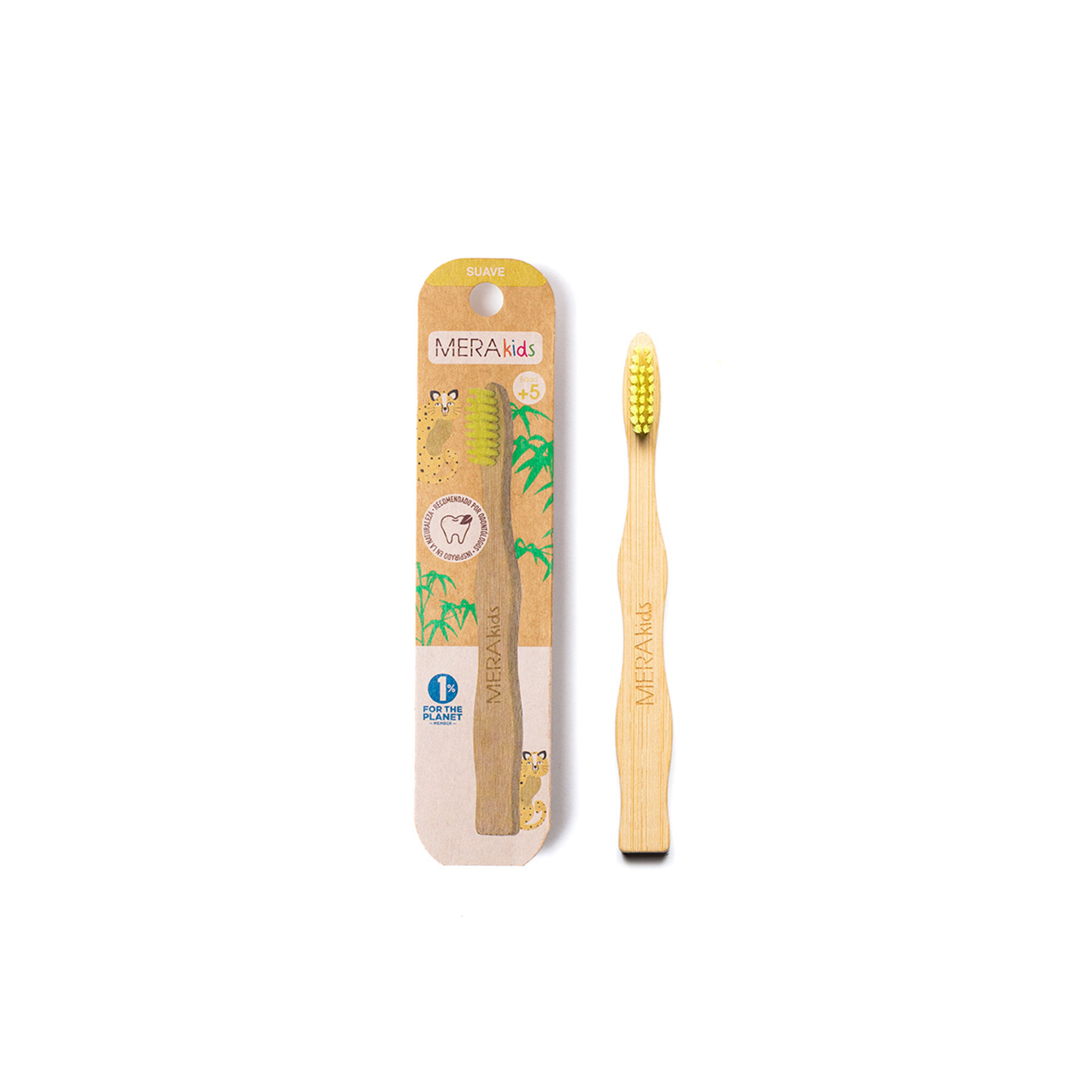 Cepillo Dental Meraki Bambu Kids