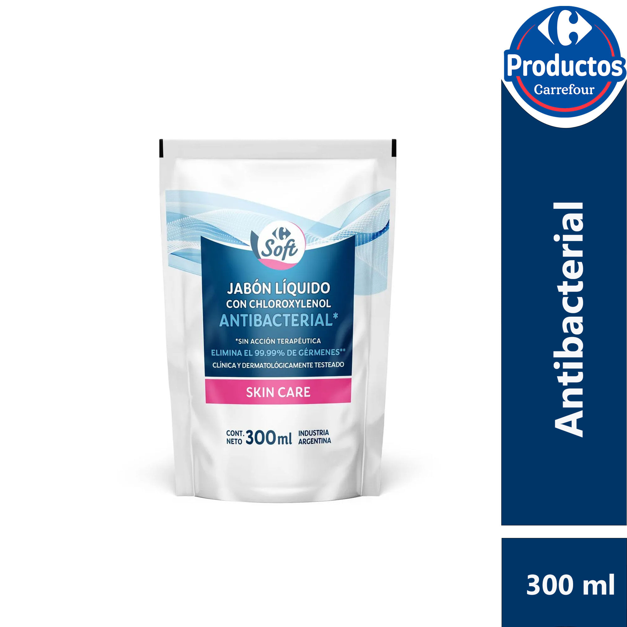 Jabón de tocador líquido Skin Care Carrefour Soft 300 ml