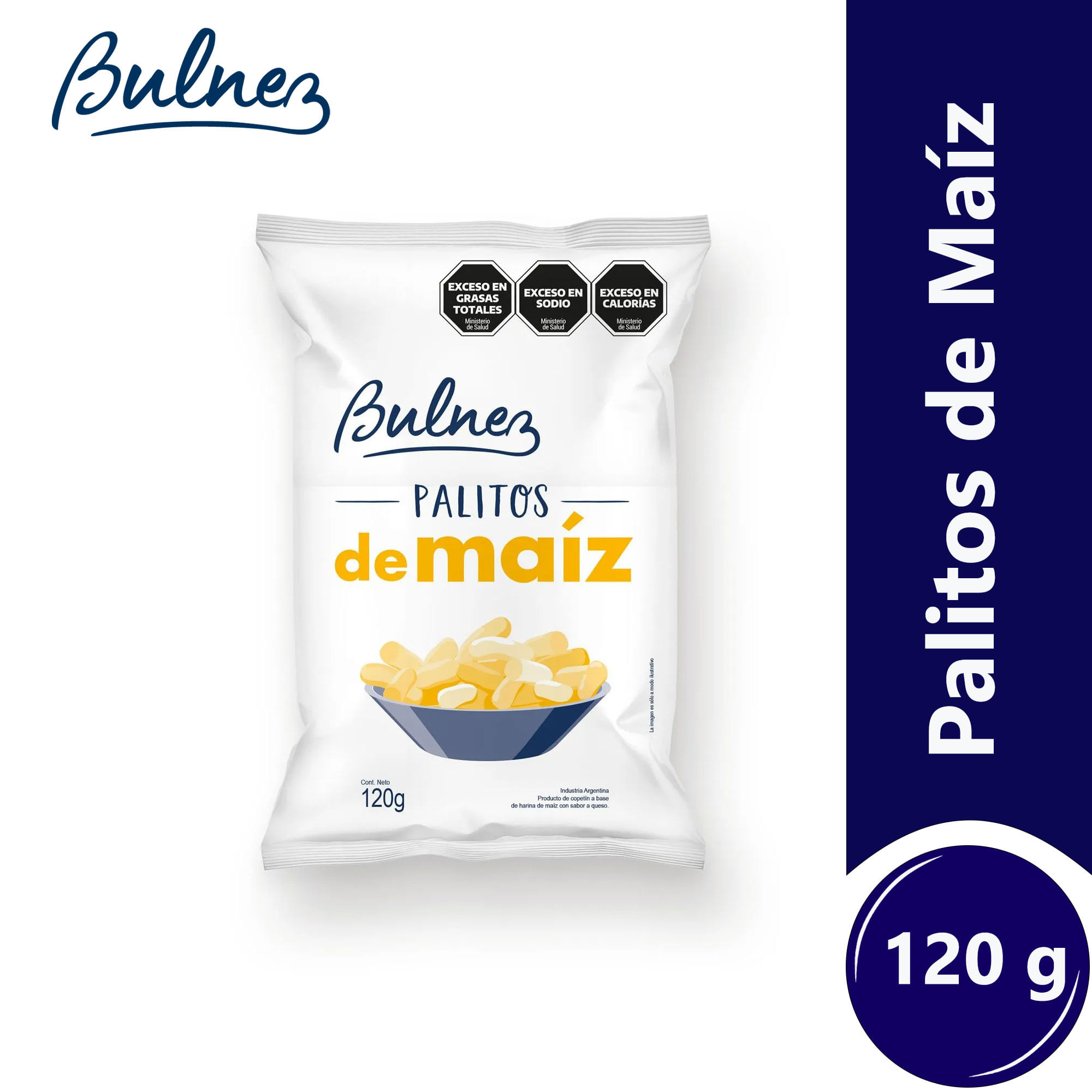 Palitos de maíz Bulnez 120 g.