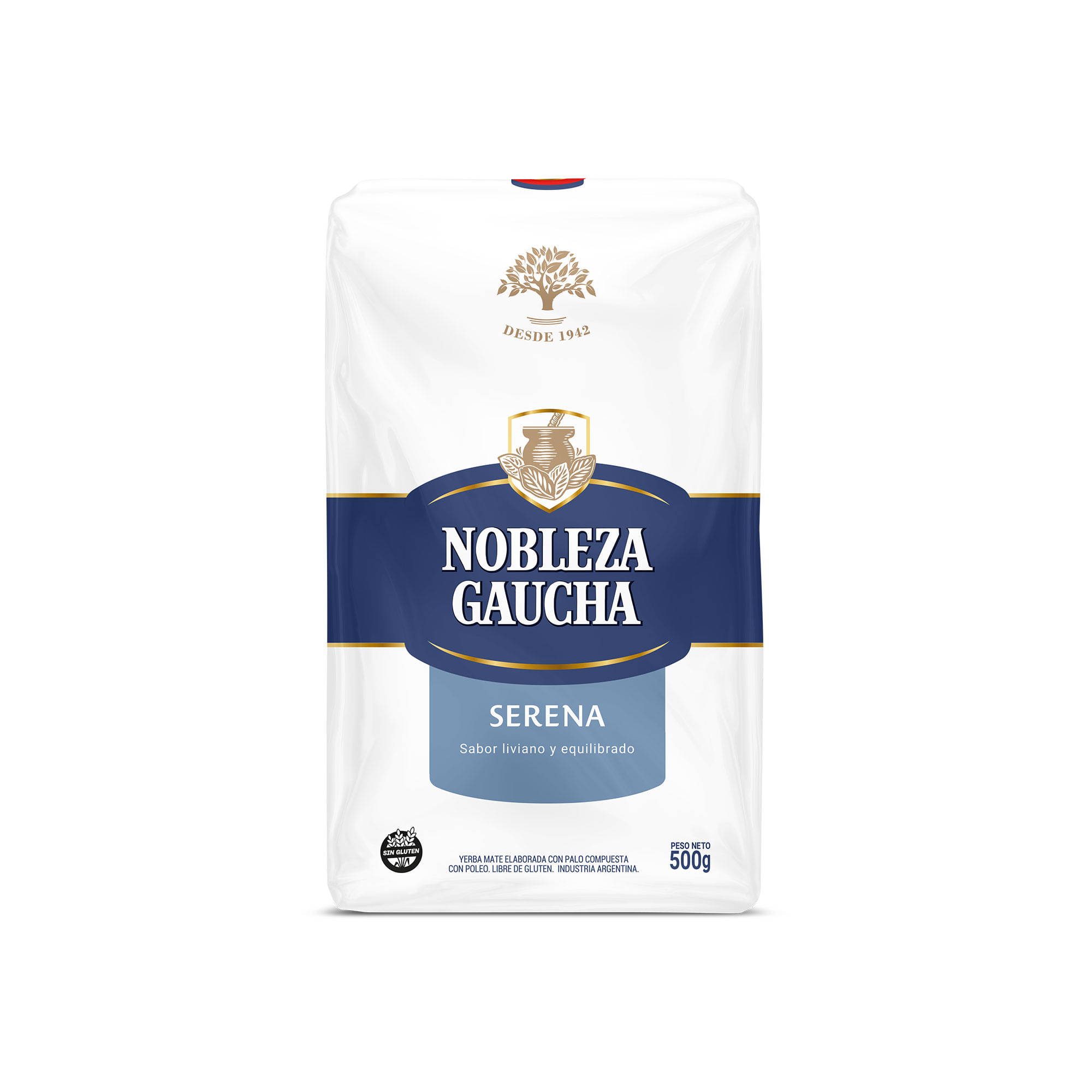 Yerba Mate Nobleza Gaucha Serena Sin Tacc 500 G