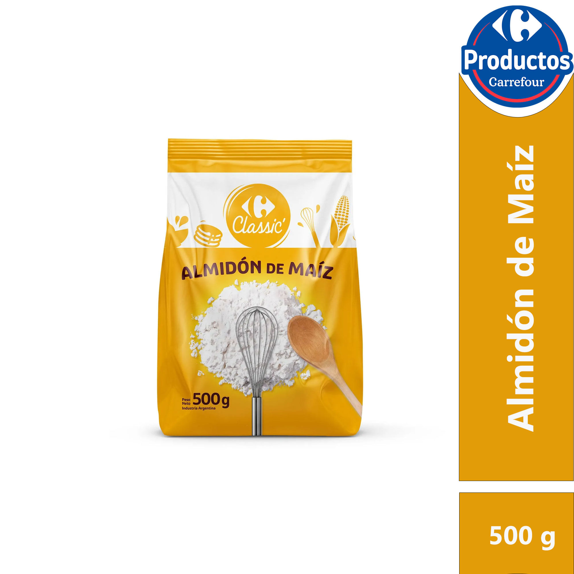 Almidón de maiz Carrefour Classic 500 grs