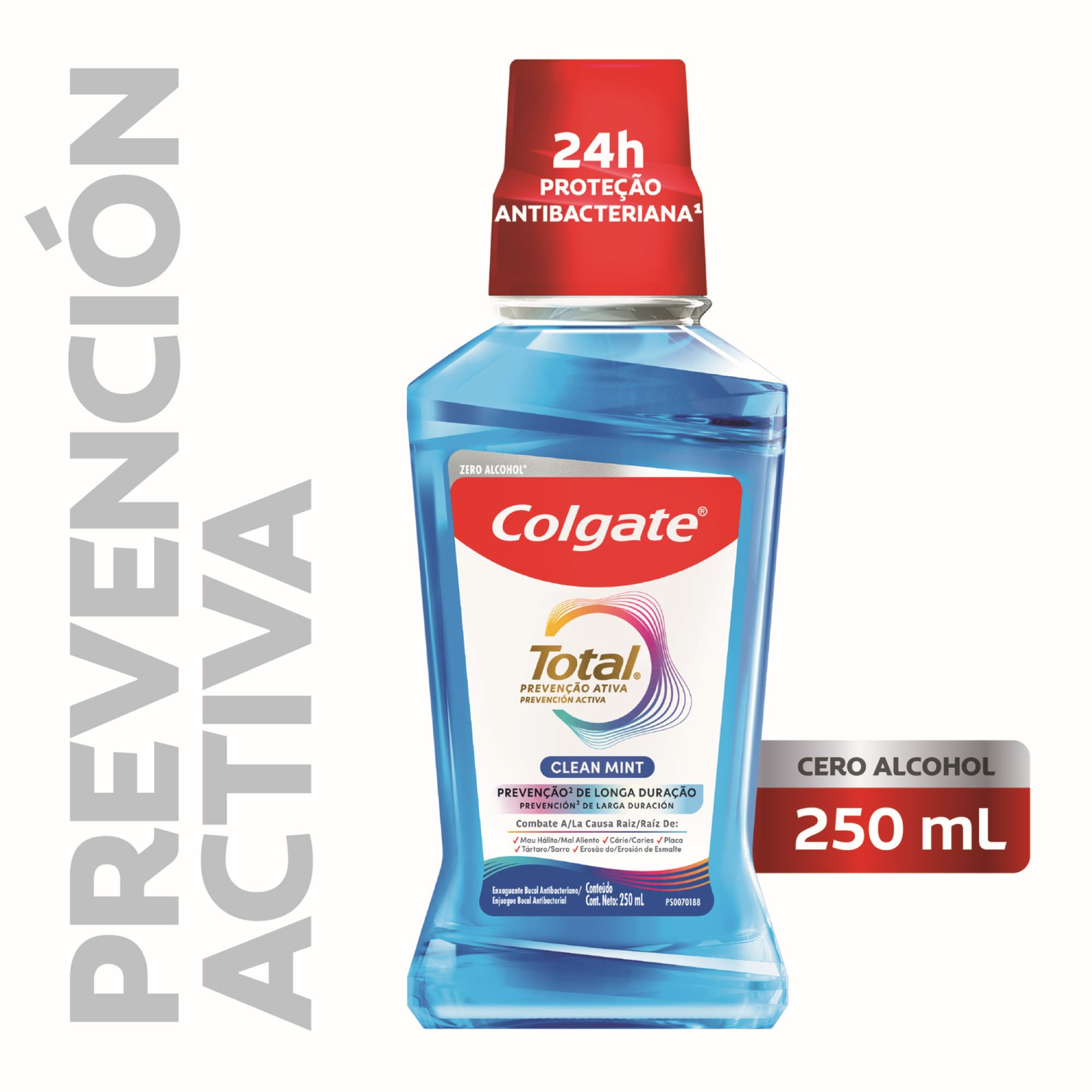 Enjuague bucal Colgate Total clean mint 250 ml