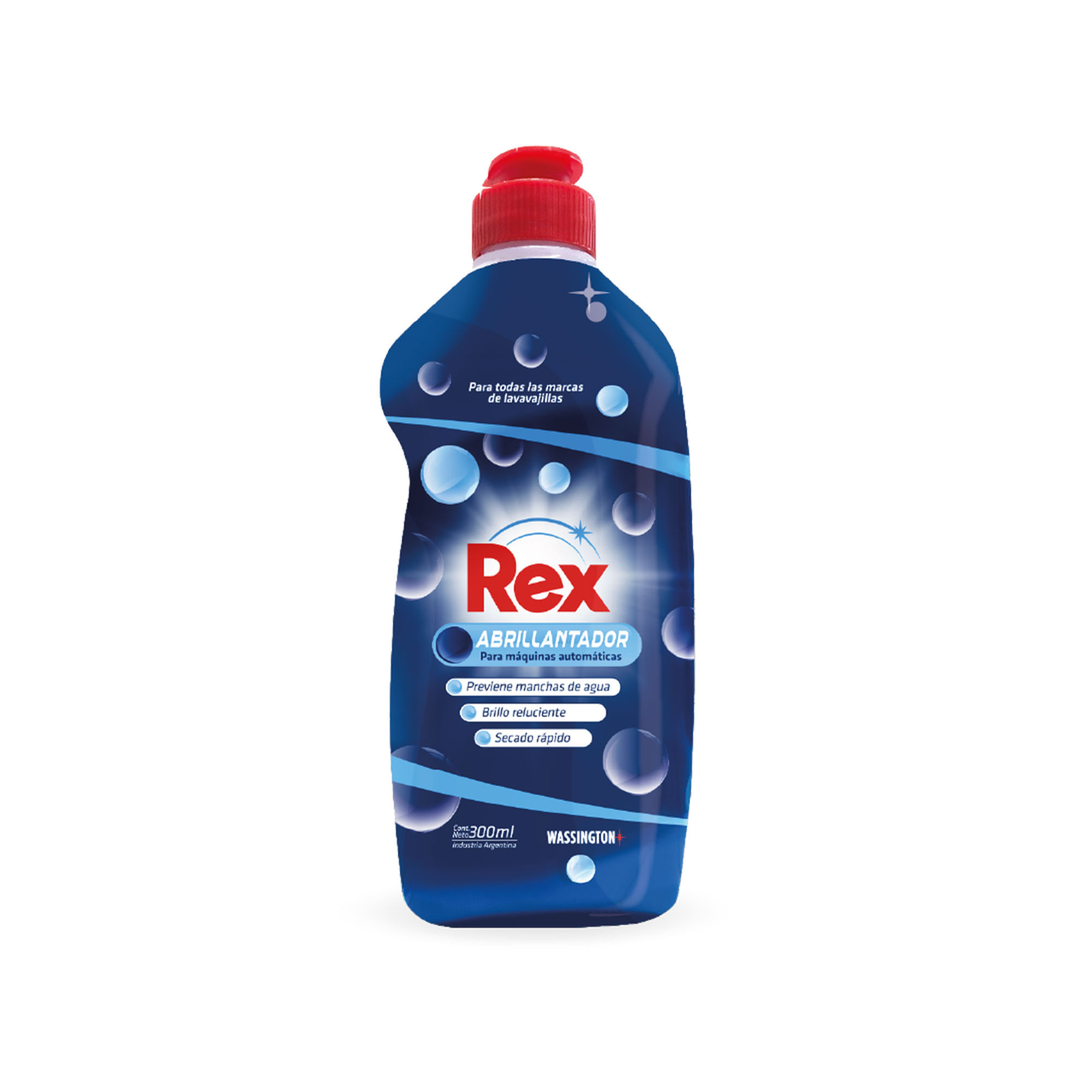 Wassington Abrillantador Rex para máquina automatica 300 ml