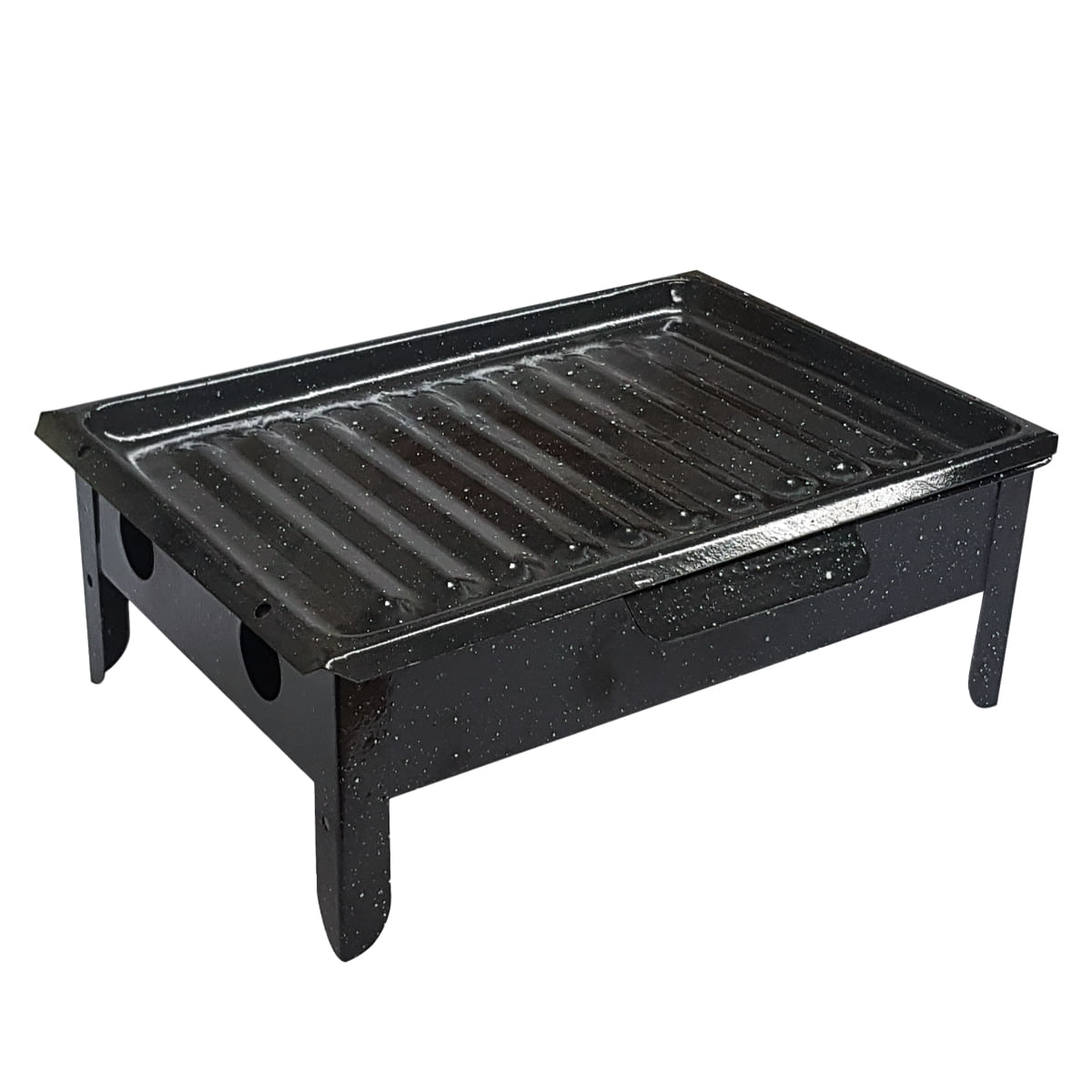 Brasero de Mesa Asado Enlozado Brosen