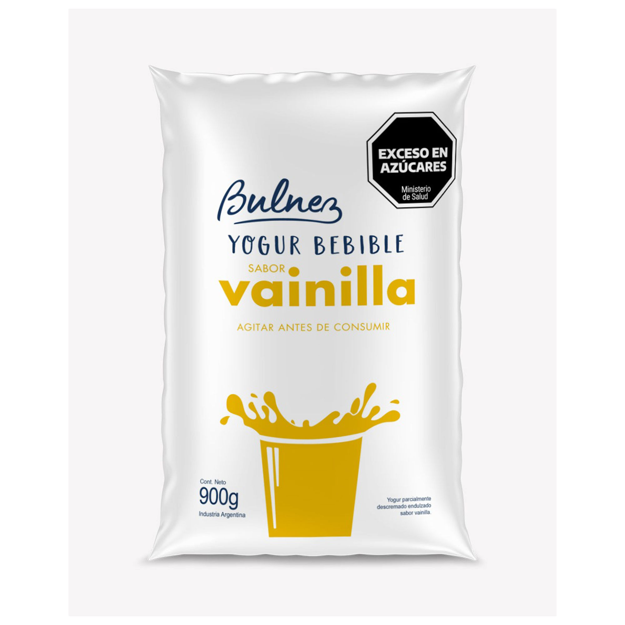 Yogur bebible Bulnez sabor vainilla 900 grs