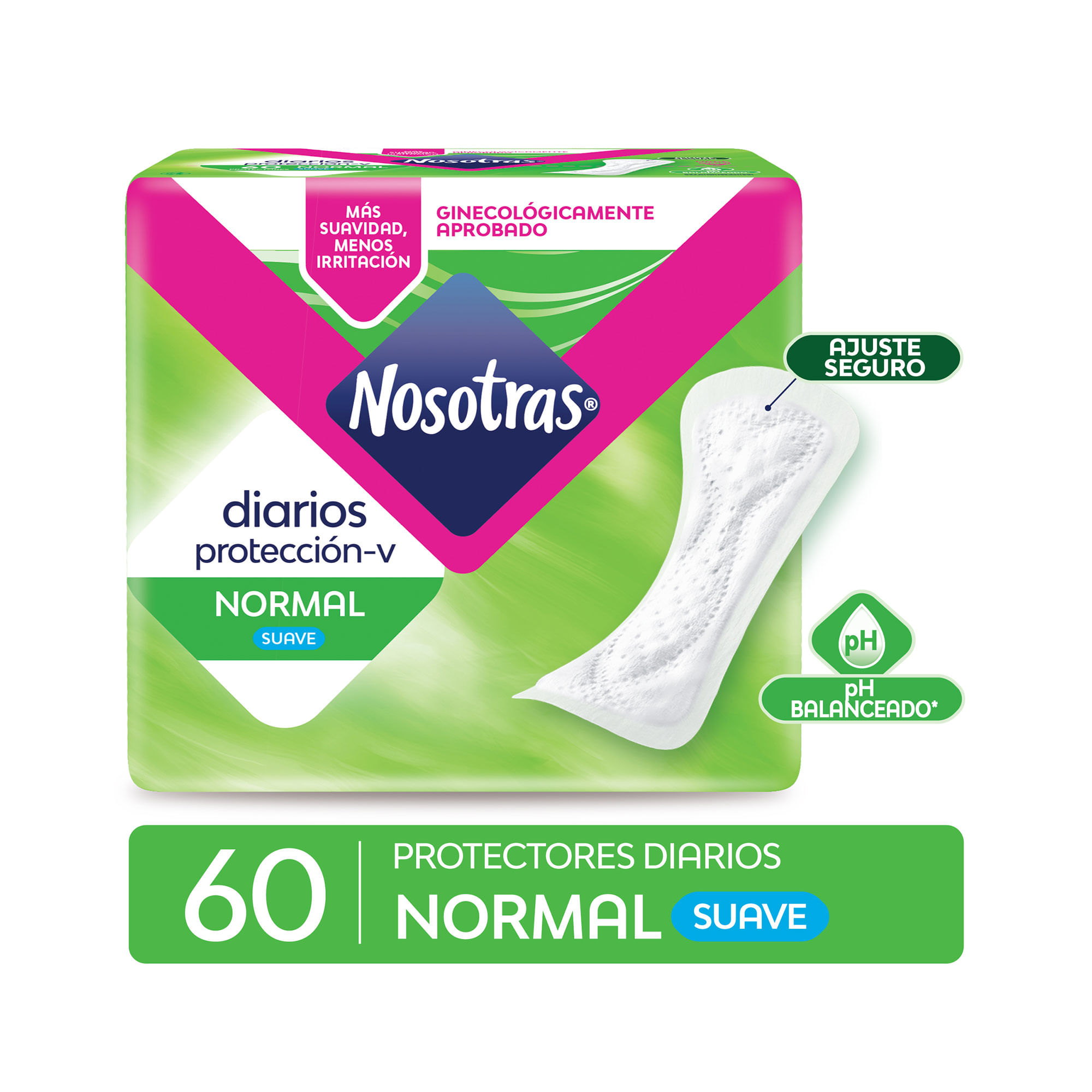 Protector diario Nosotras normal 60 uni