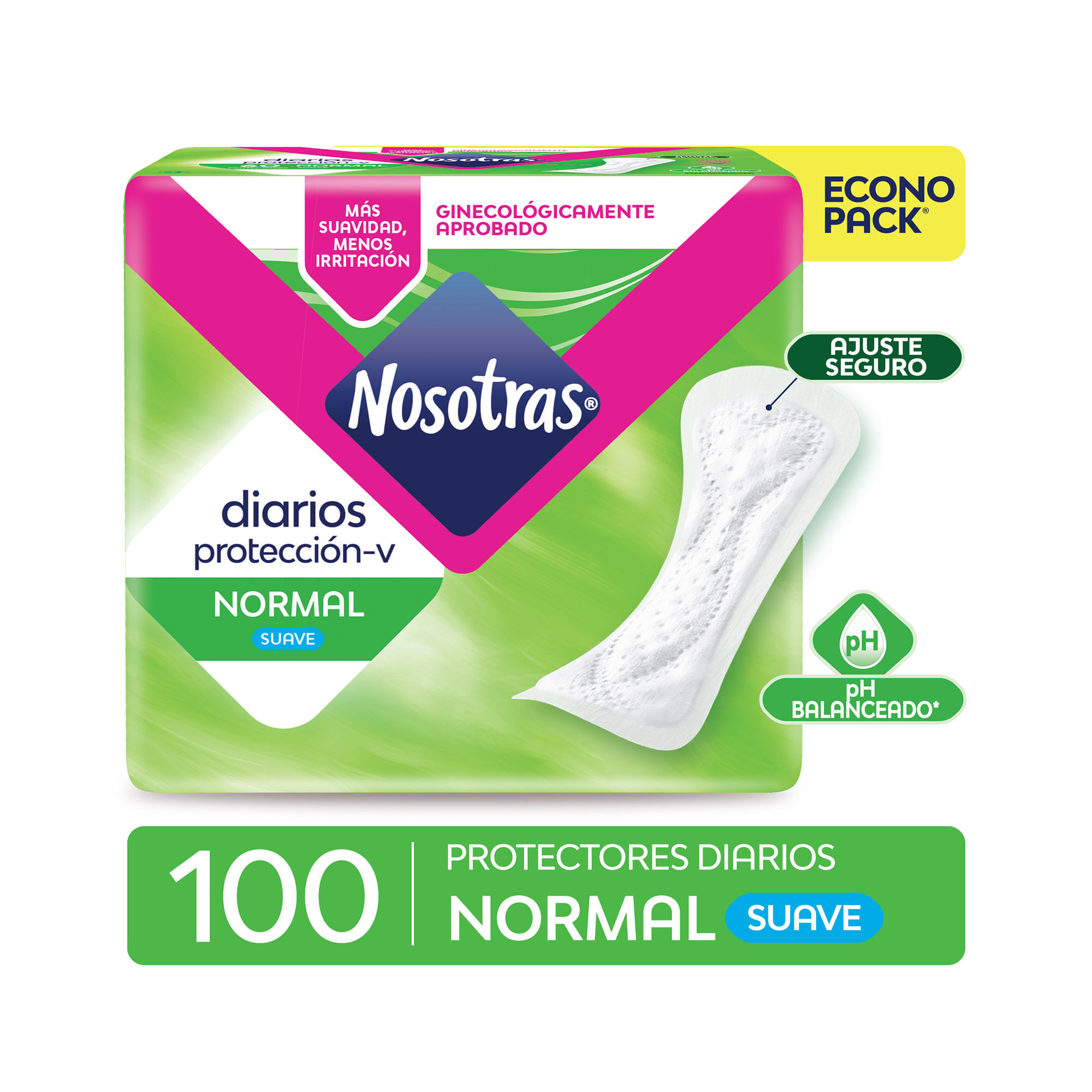 Protector Diario Nosotras Normal 100u