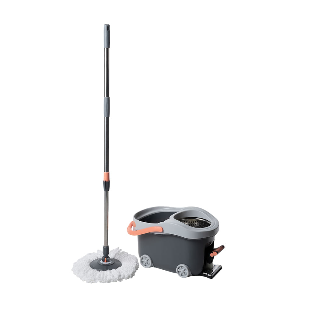 Mopa Centrifuga Con Ruedas y Pedal Proline MPCHLVA01PI