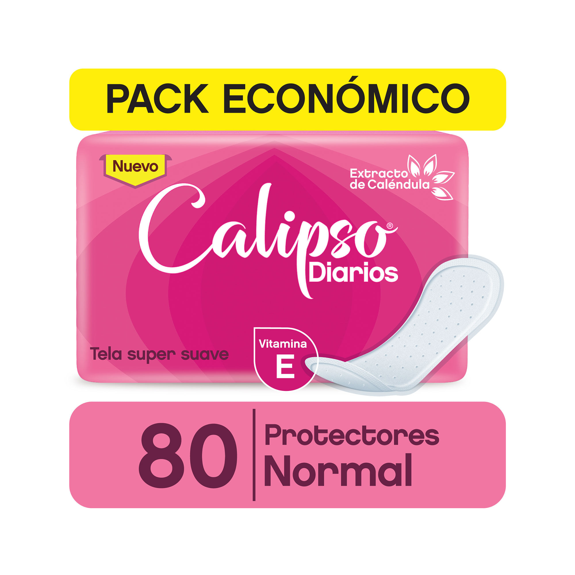 Protectores Diarios Calipso Normal 80un
