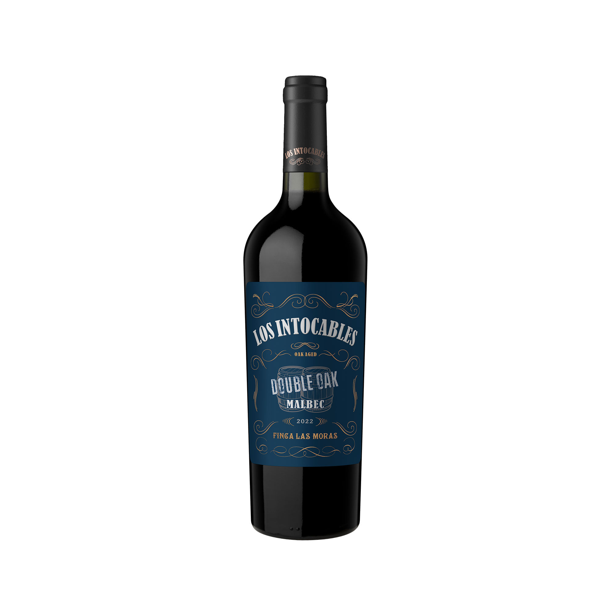 Vino tinto Malbec Los Intocables Double Oak 750 ml