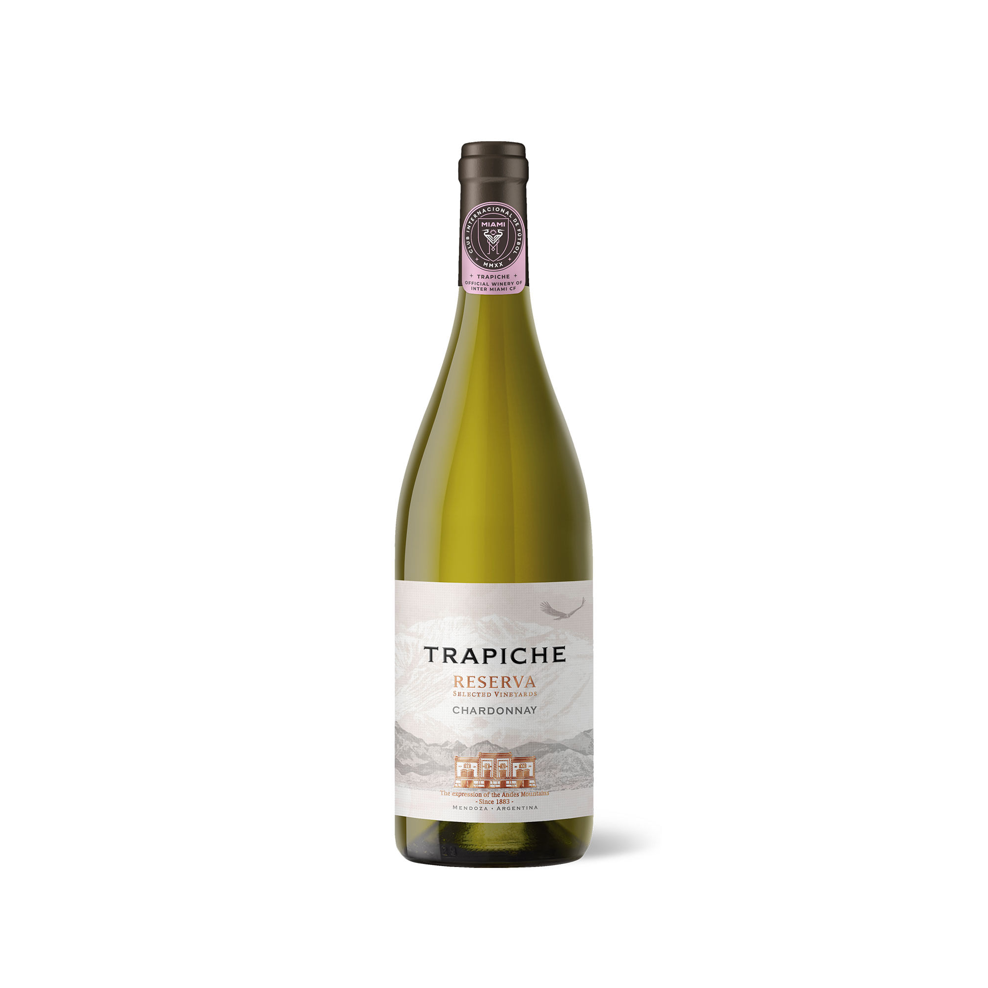 Vino blanco Chardonnay Reserva Trapiche 750 ml