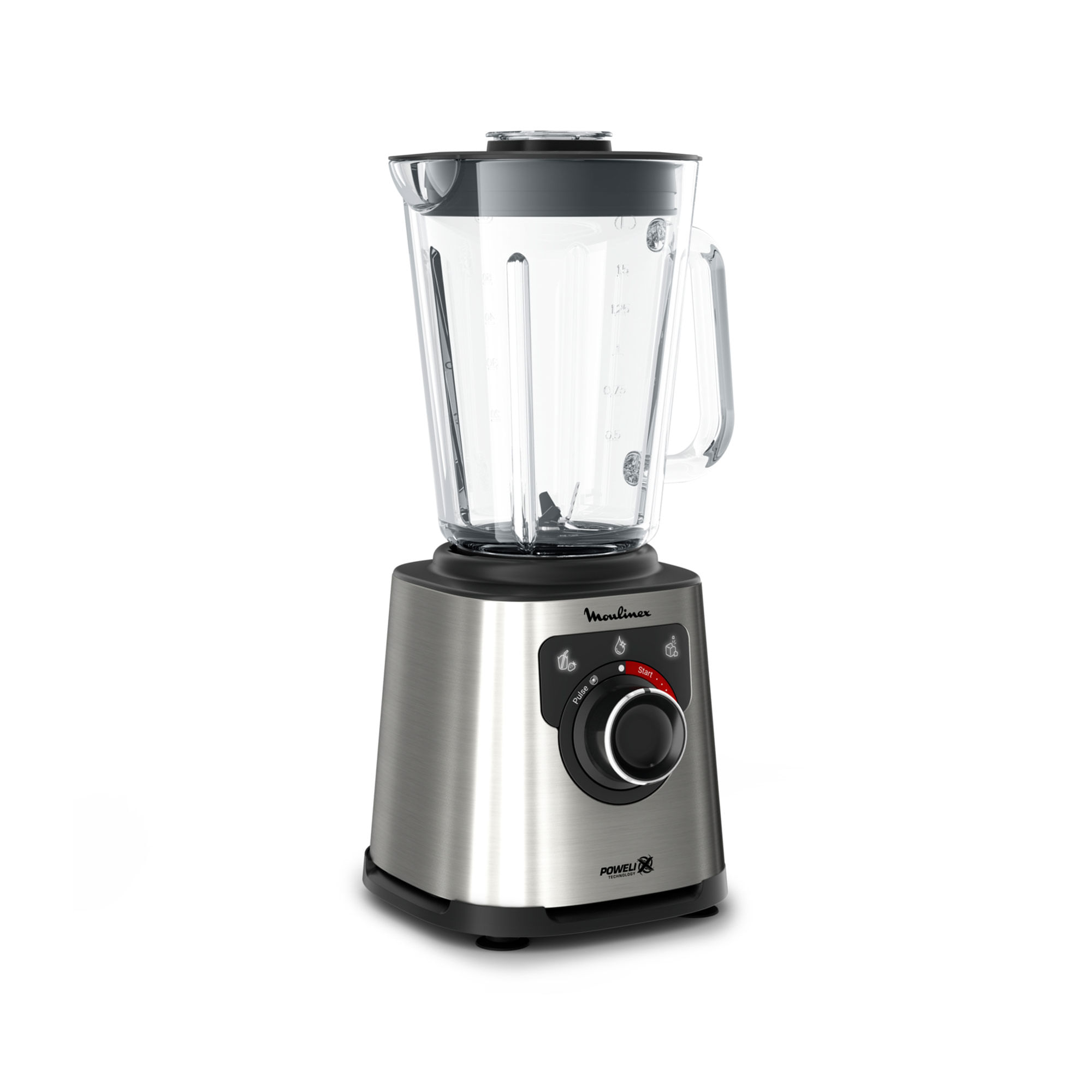 Licuadora Moulinex perfect mix 2l ss gris