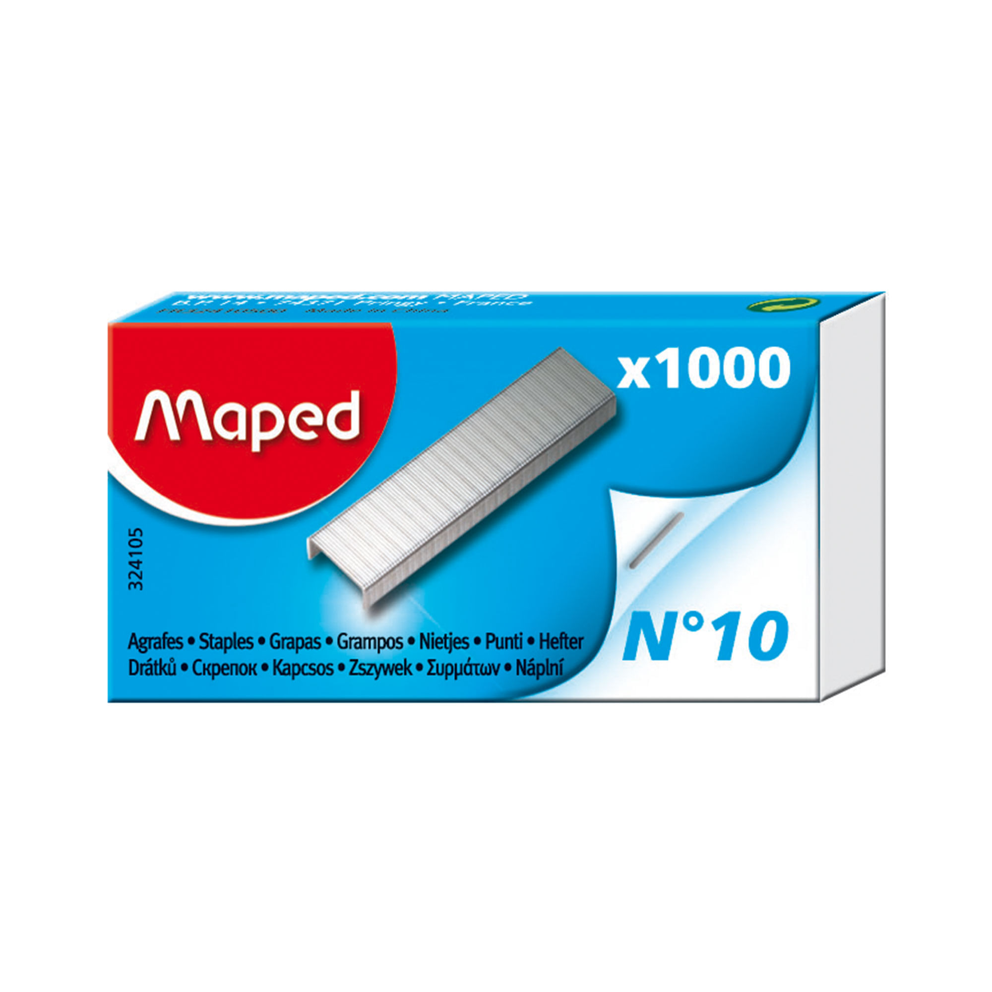 Ganchos para abrochadora Maped n10 x 1000 uni