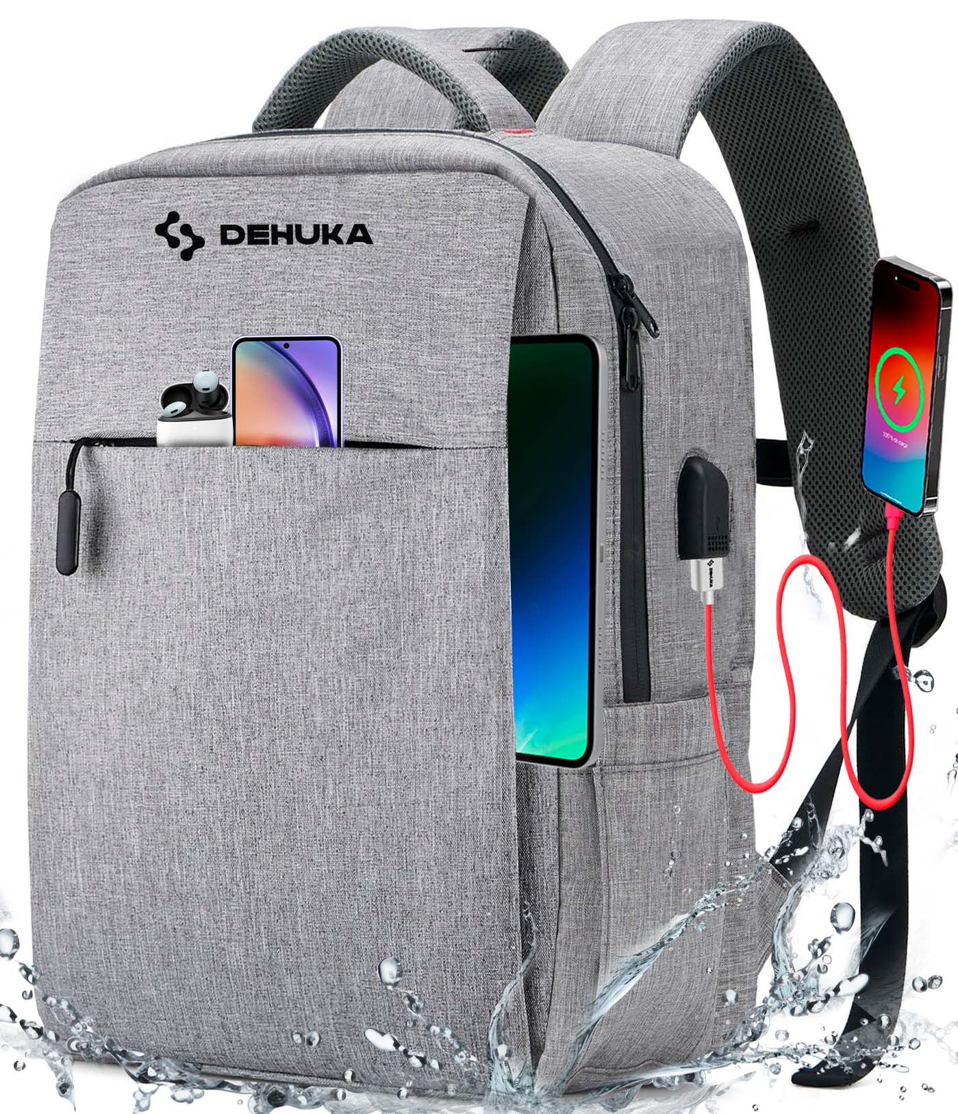 Mochila Hombre Mujer Escolar Universidad Tactica Deportiva Notebook Dehuka