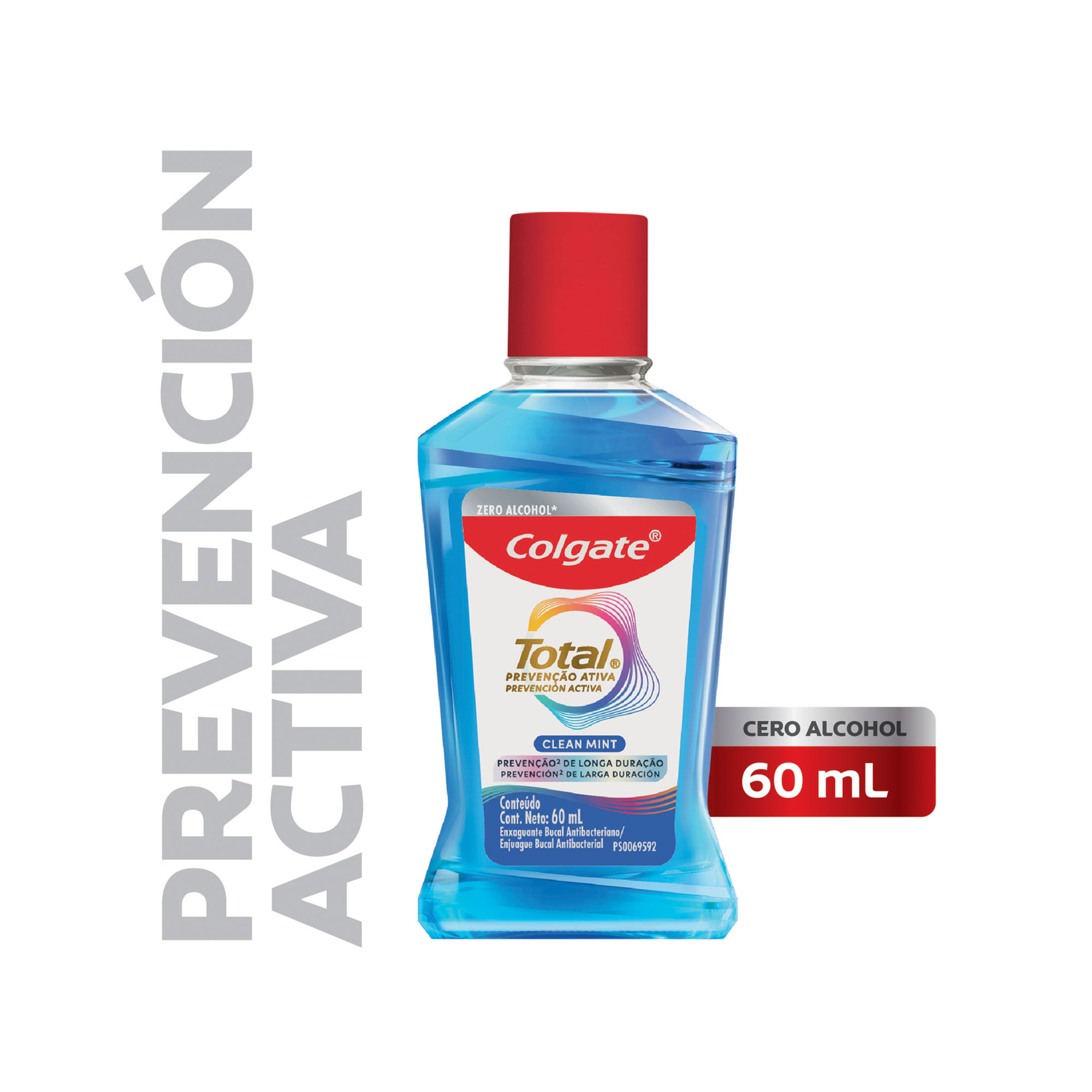 Enjuague bucal Colgate Total clean mint 60 ml